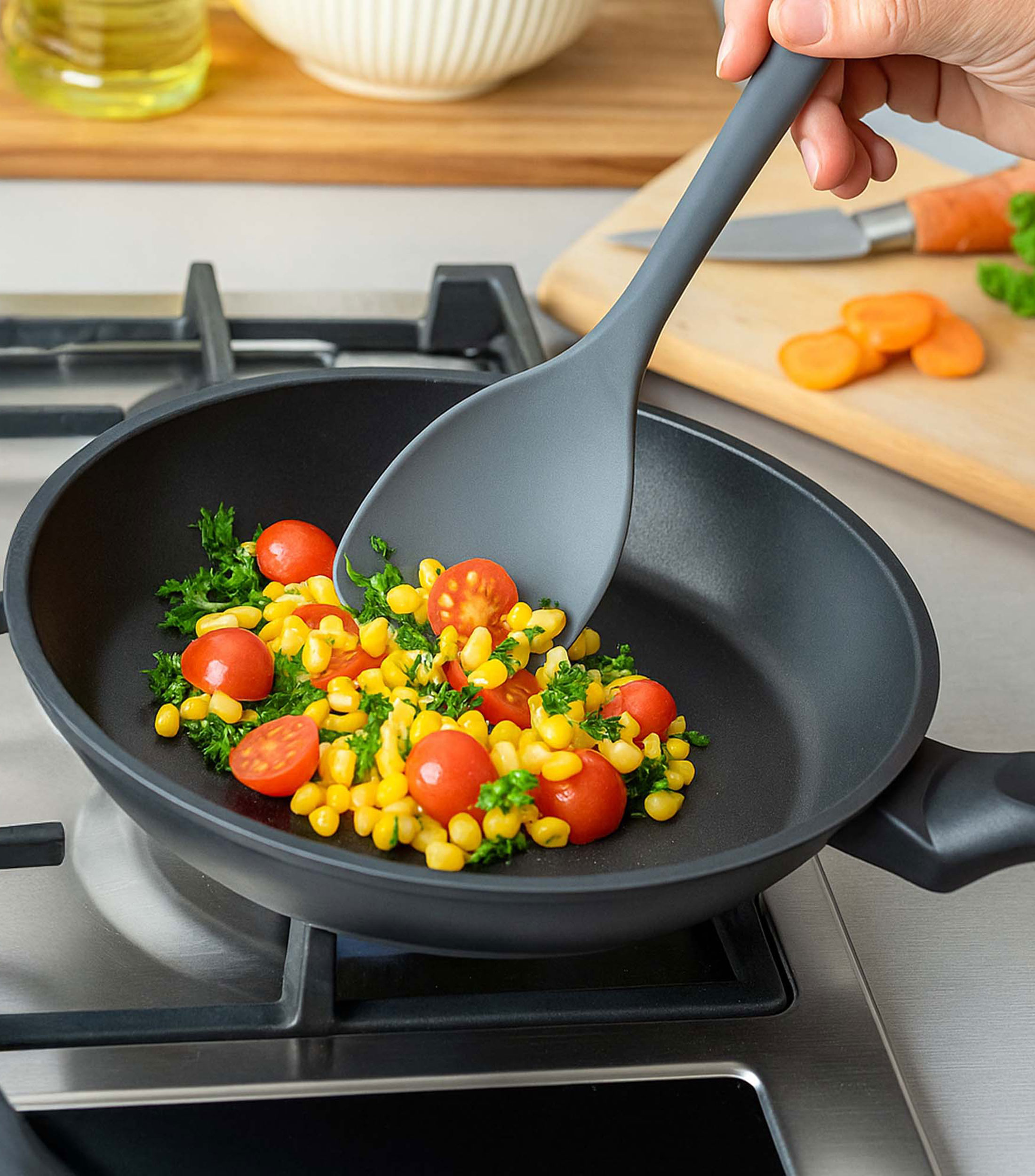 Cuchara de cocina Trend gris