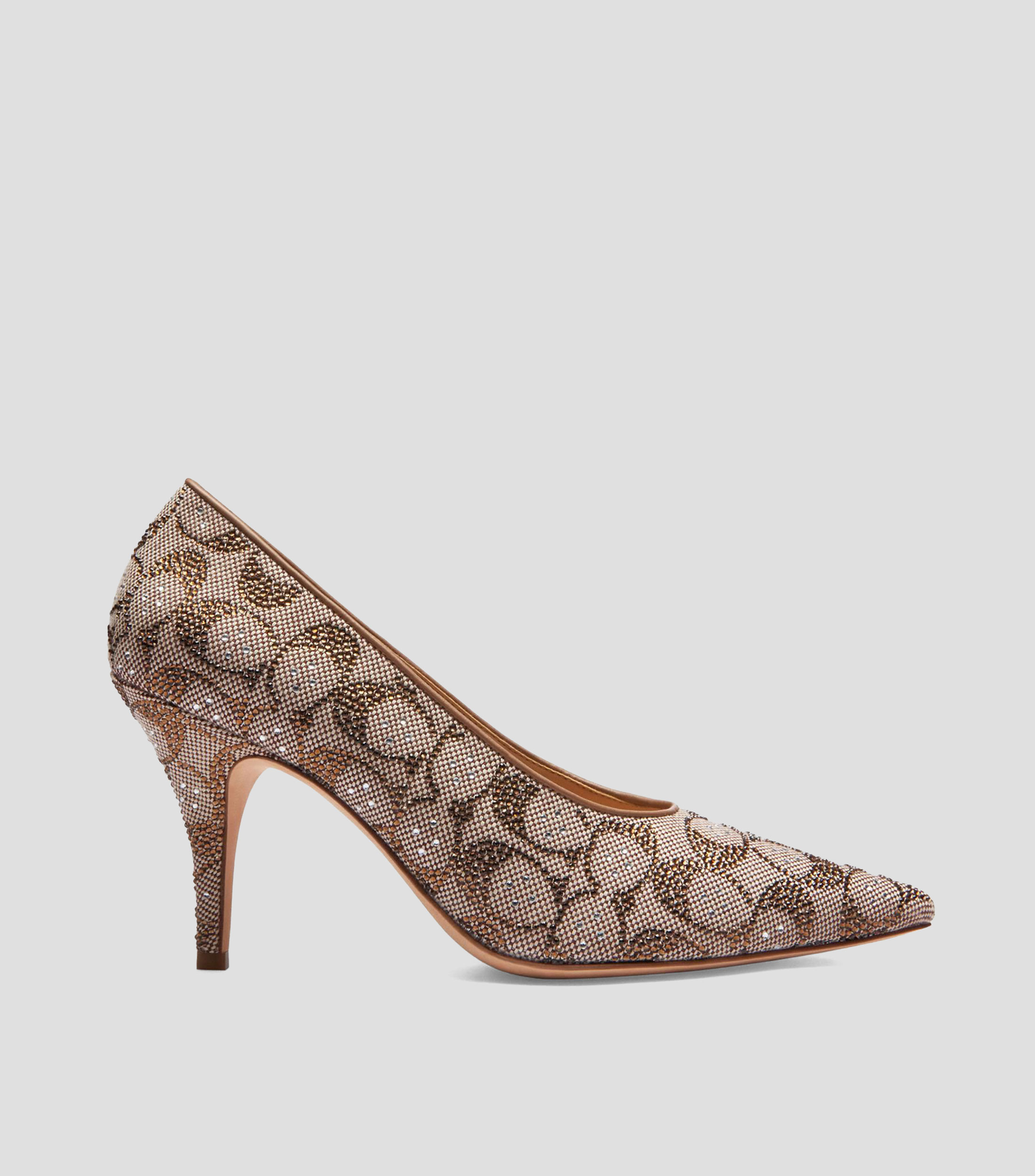 Zapatillas Pump con tacón delgado de 8.5 cm Mujer
