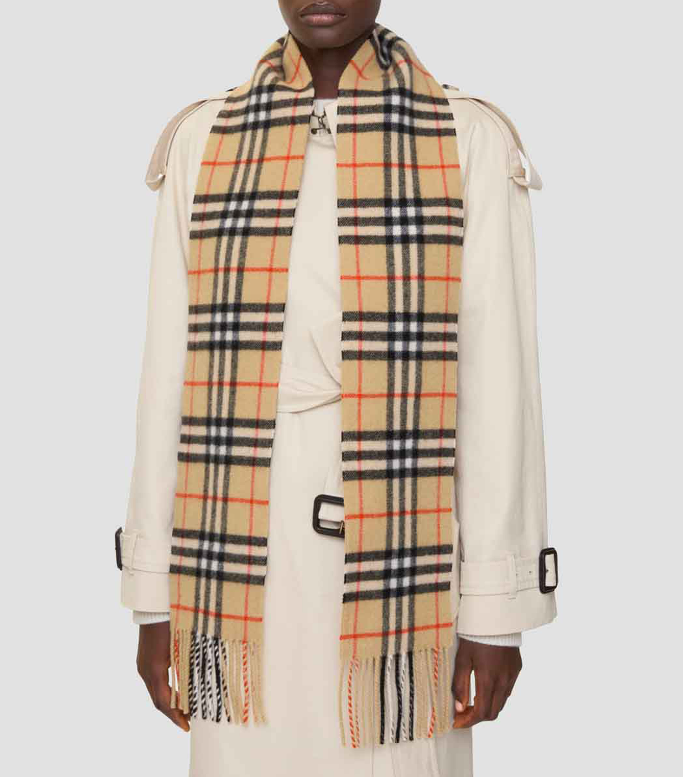 Bufanda a cuadros Check Unisex