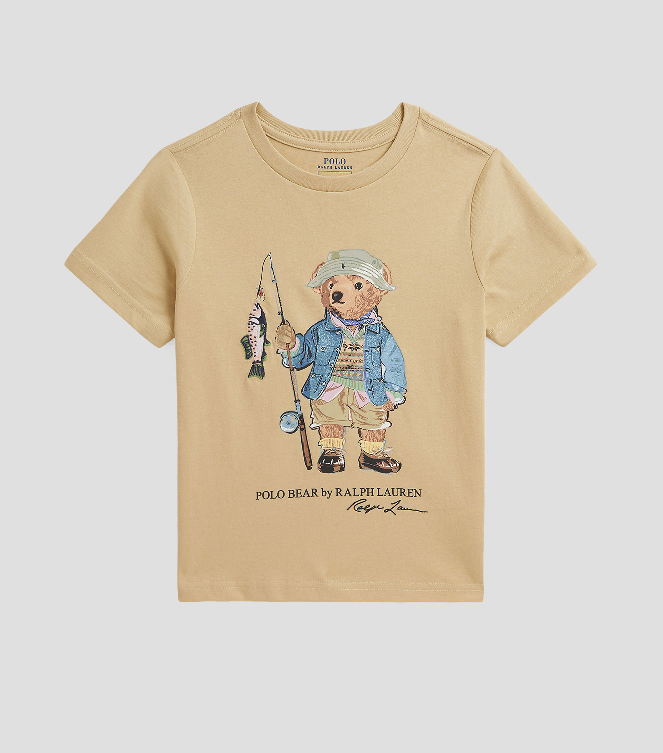 Playera cuello redondo manga corta estampada Bebé