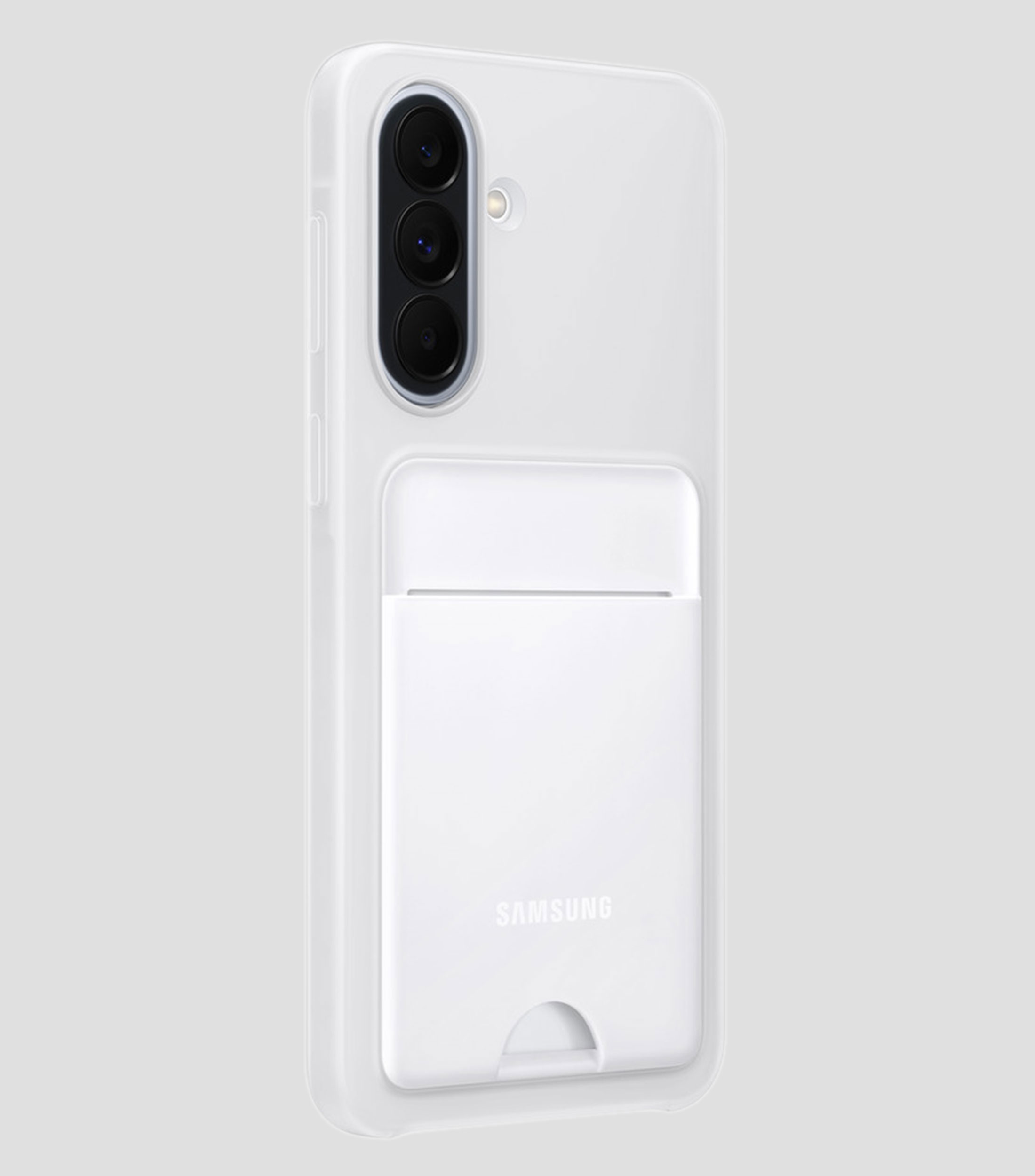 Funda Galaxy A37 Card Slot Gris lisa