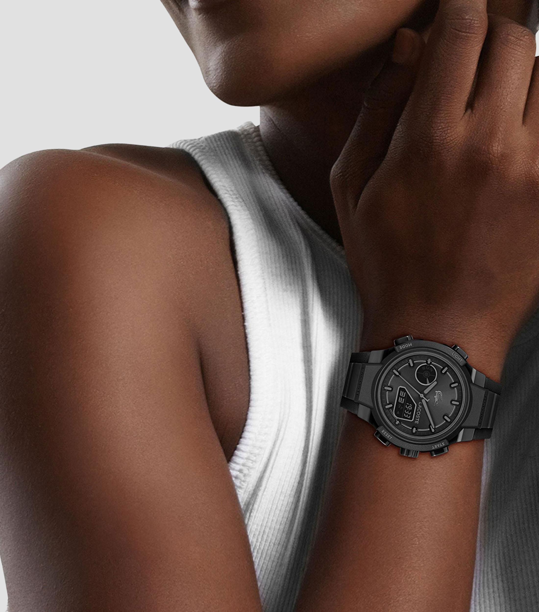 Reloj Unisex Deportivo Negro
