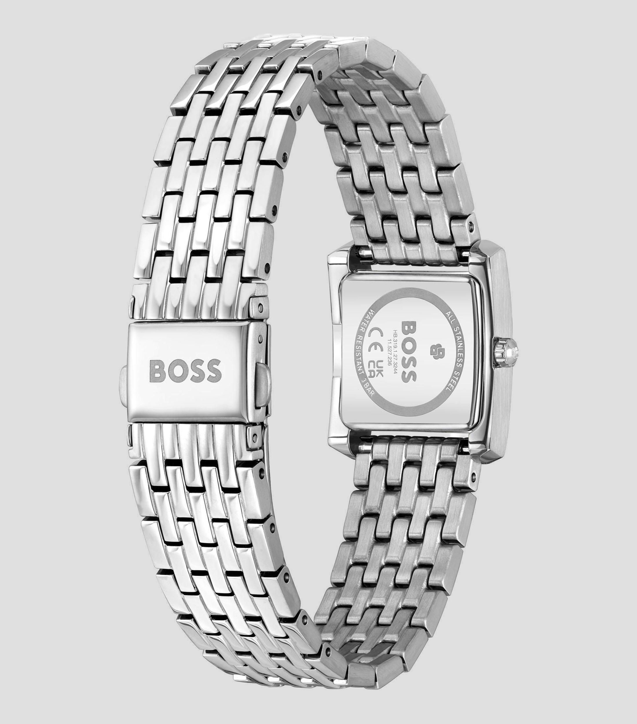 Reloj para Mujer Lucy Scala Casual Negro, Plateado