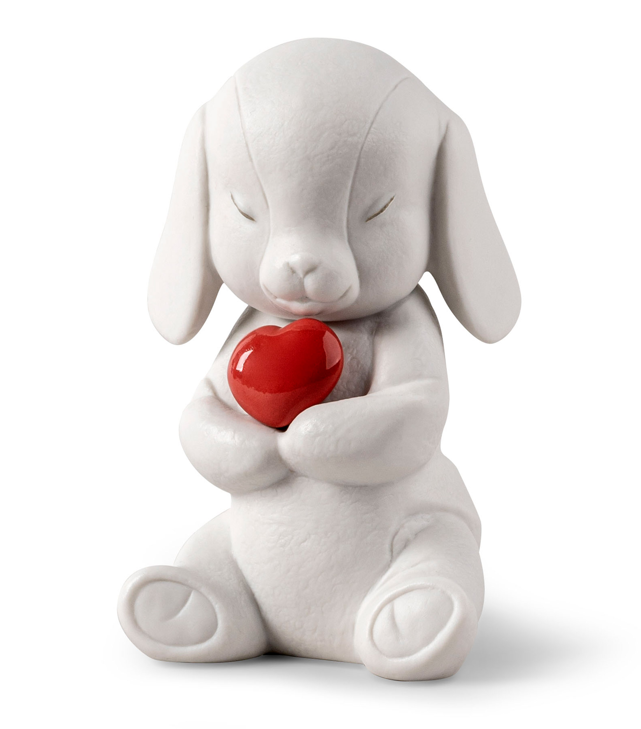 Escultura Buddy Perro Carinoso en porcelana