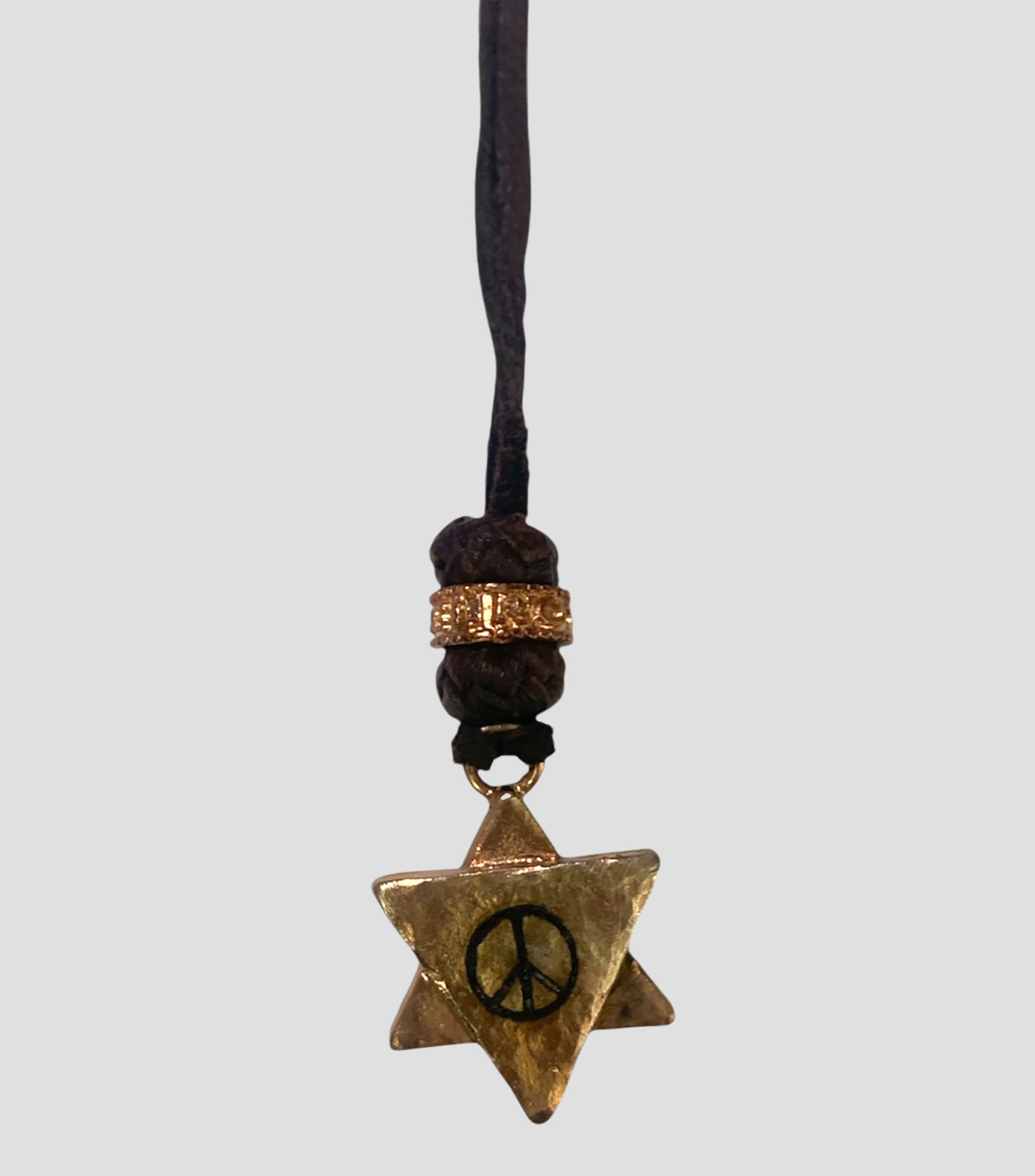 Collar Peace Star Hombre