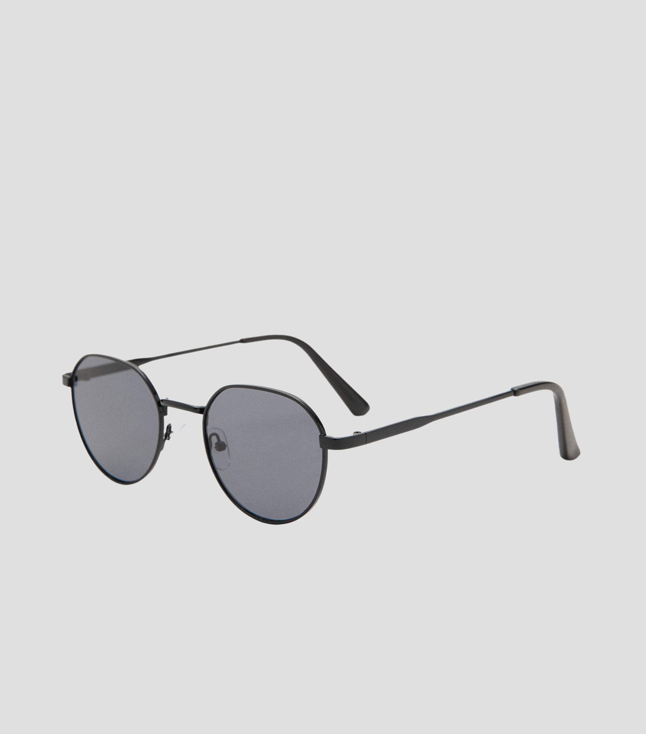 Lentes de sol redondos Hombre