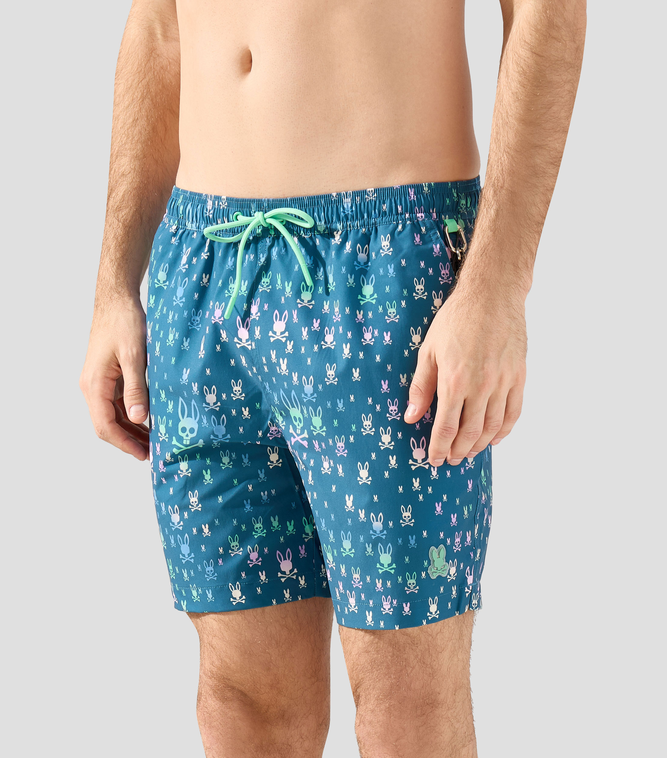 Traje de baño corto Nev MLB con estampado Hombre