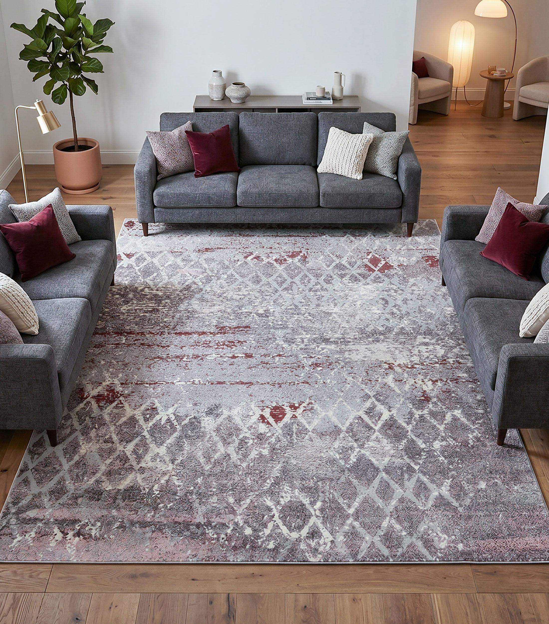 Tapete decorativo Estylo en textil 340 x 240 cm