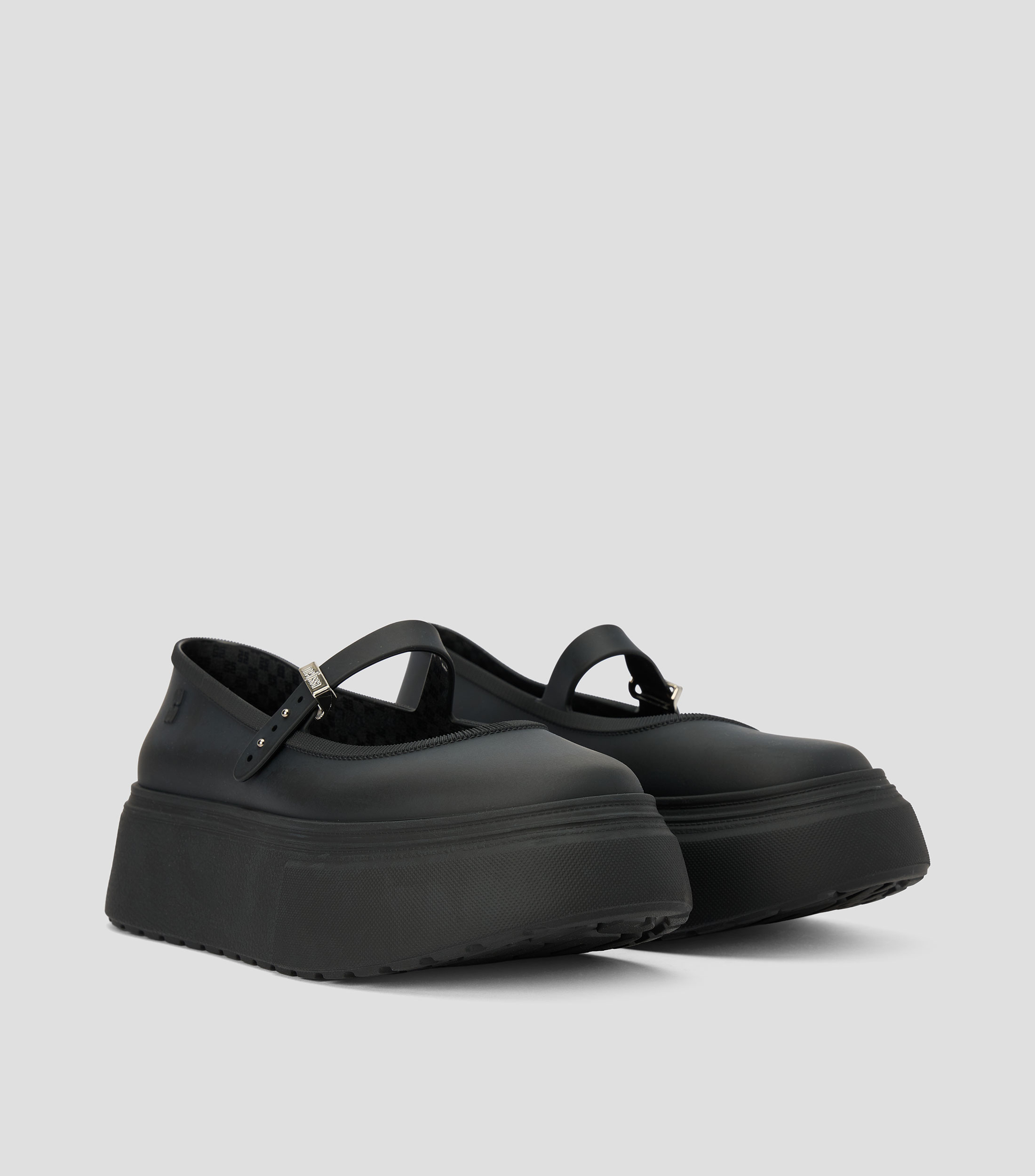 Flats con plataforma lisos Mujer