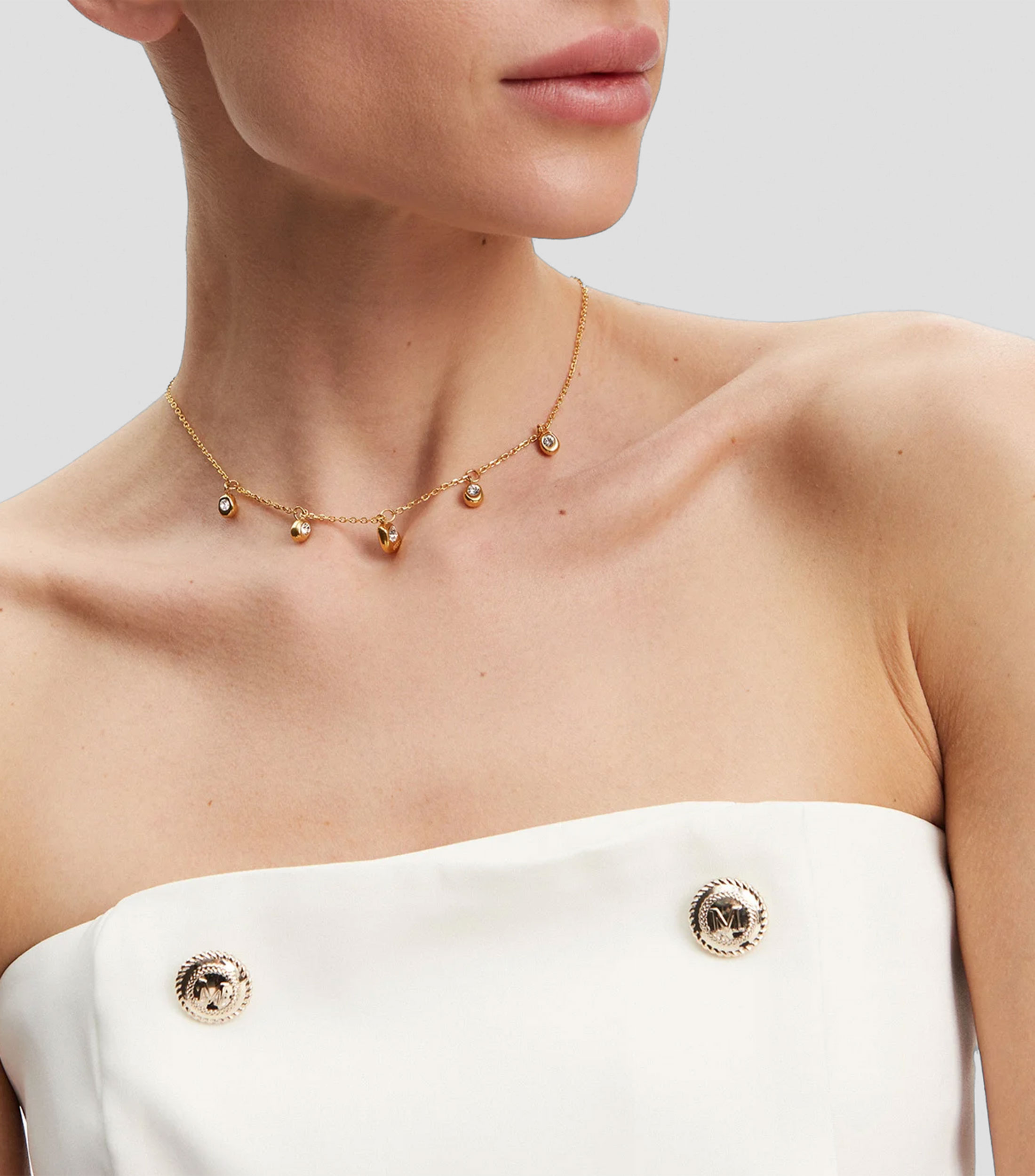 Collar Panarea con Cristales Mujer
