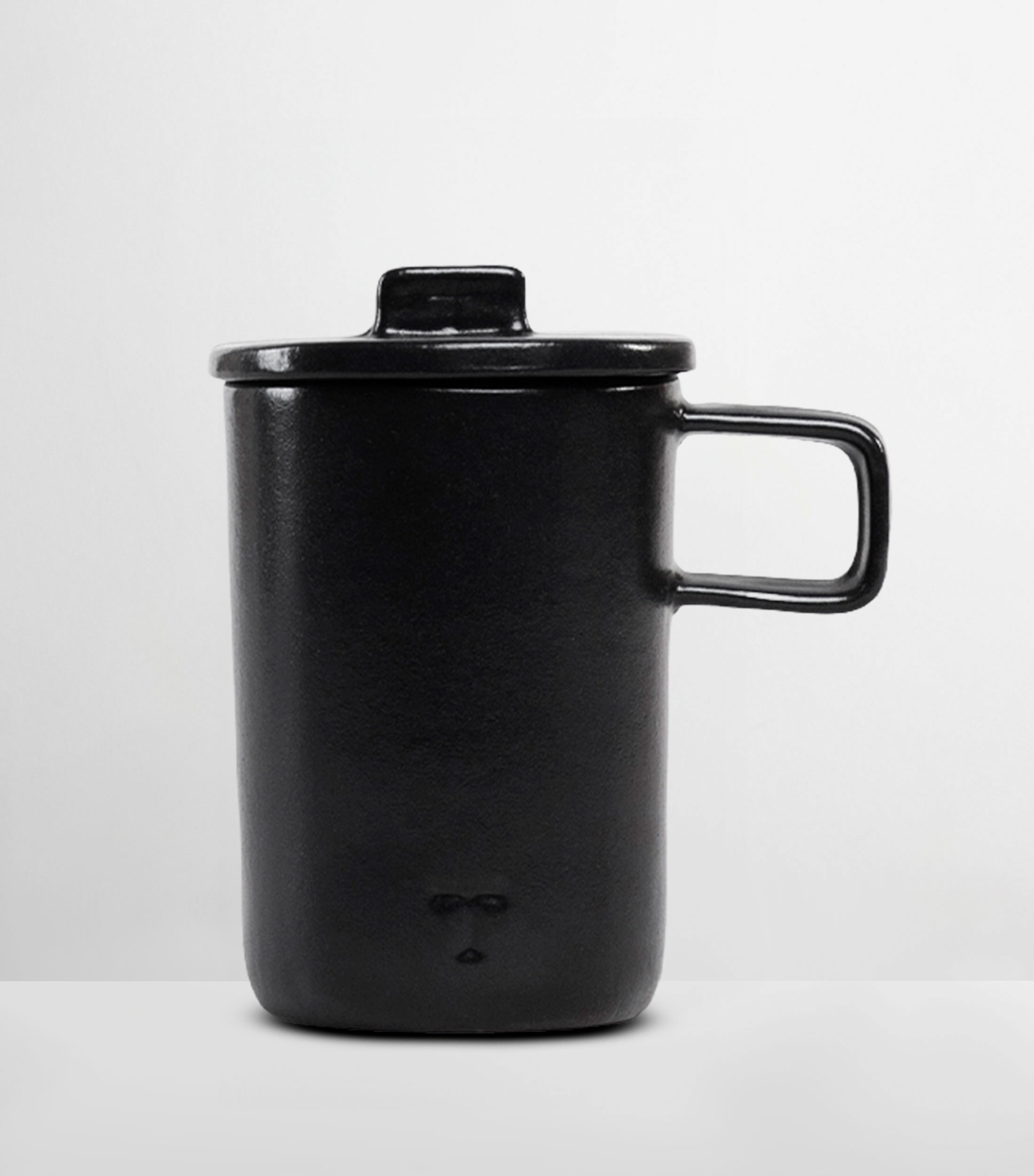 Taza para café con tapa Neo blanca