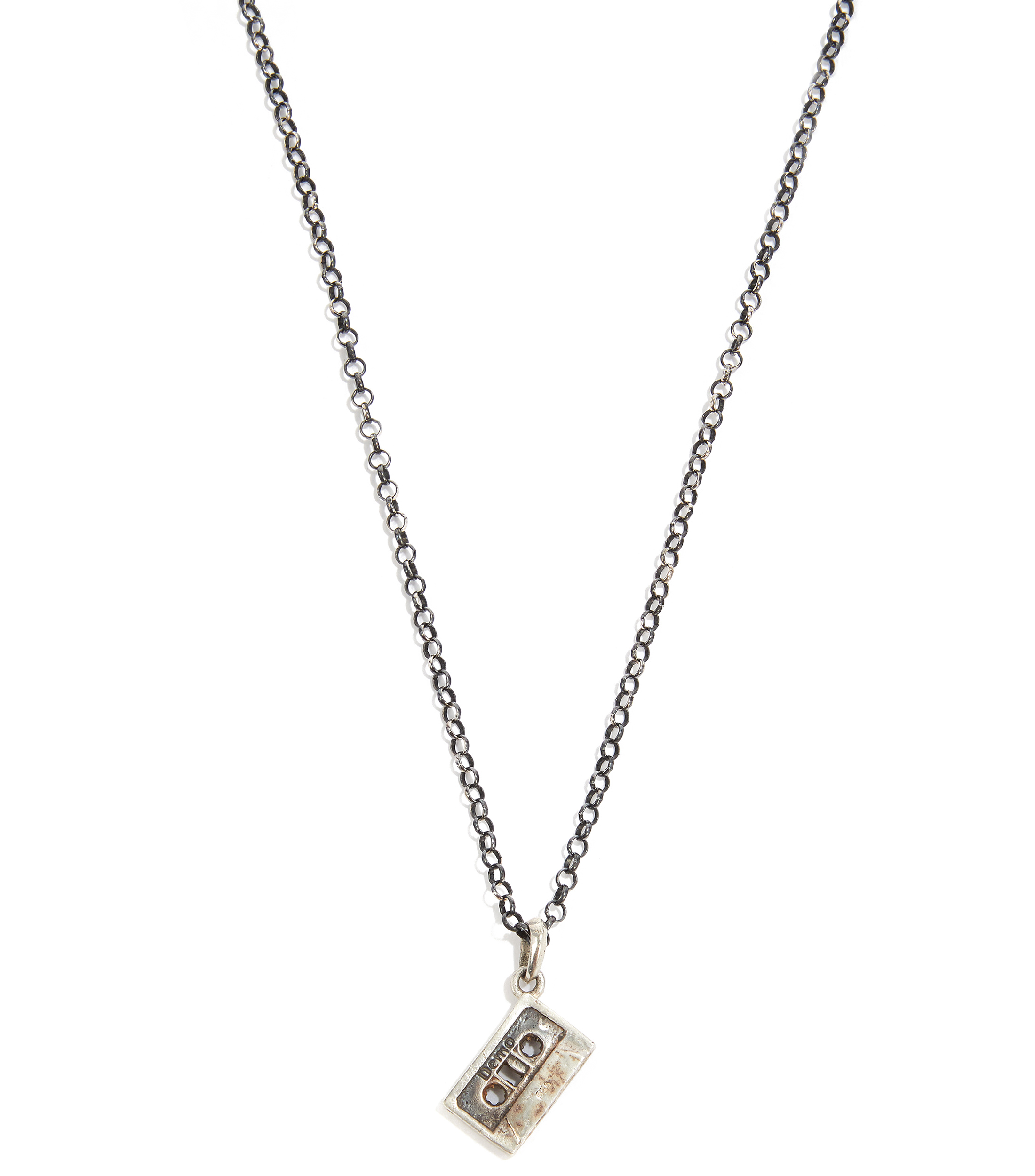 Dije casete en plata Hombre