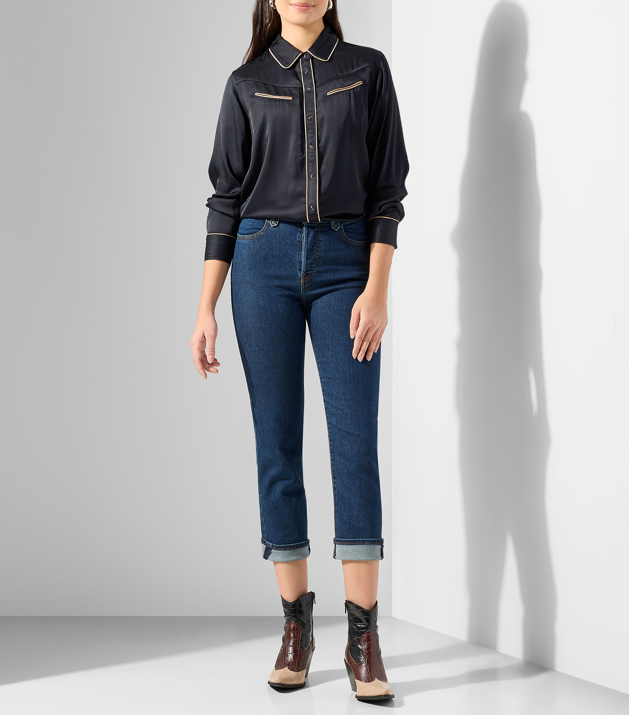 Jeans regular Mujer