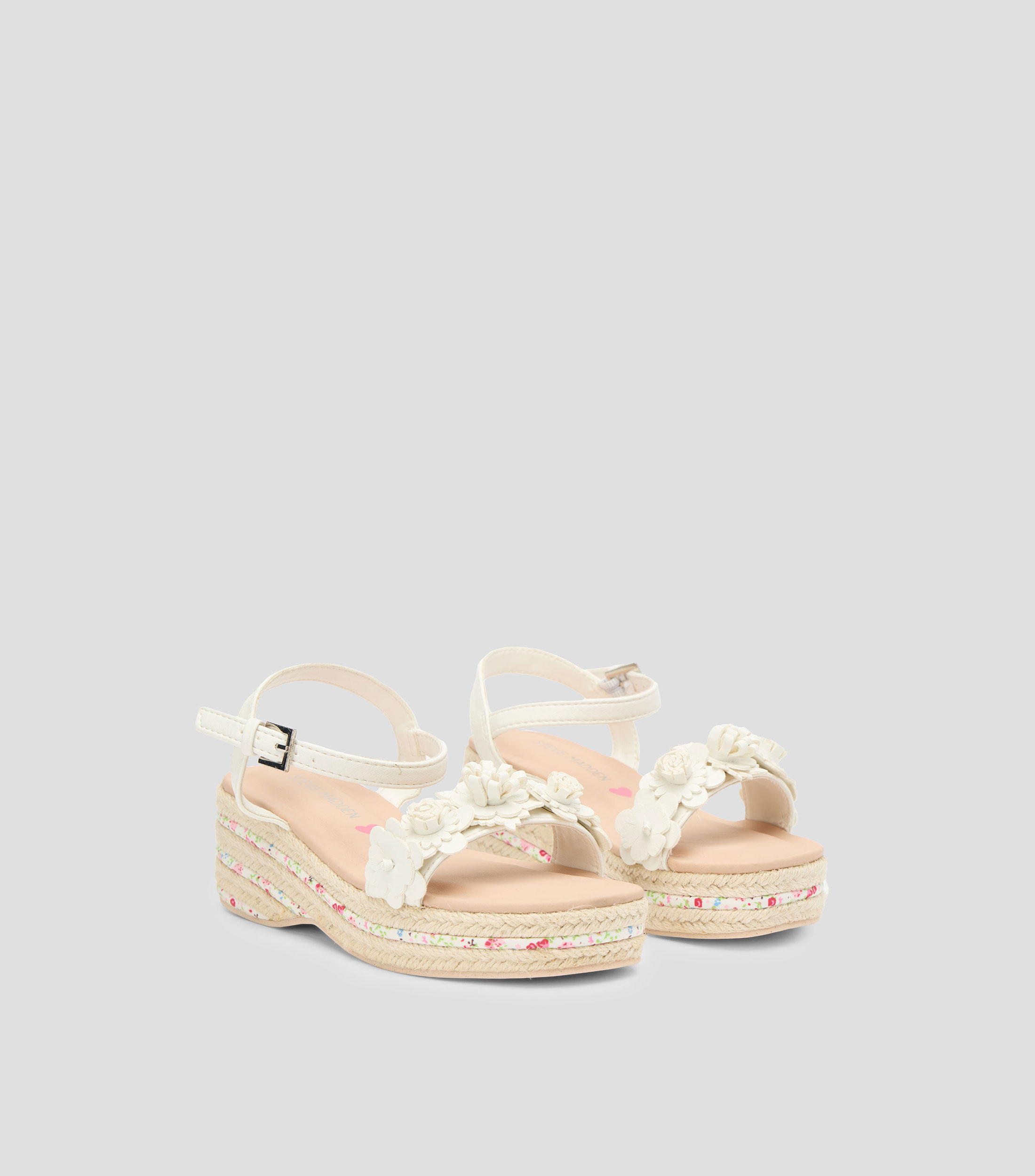 Sandalias de tacón bajo ancho Niña