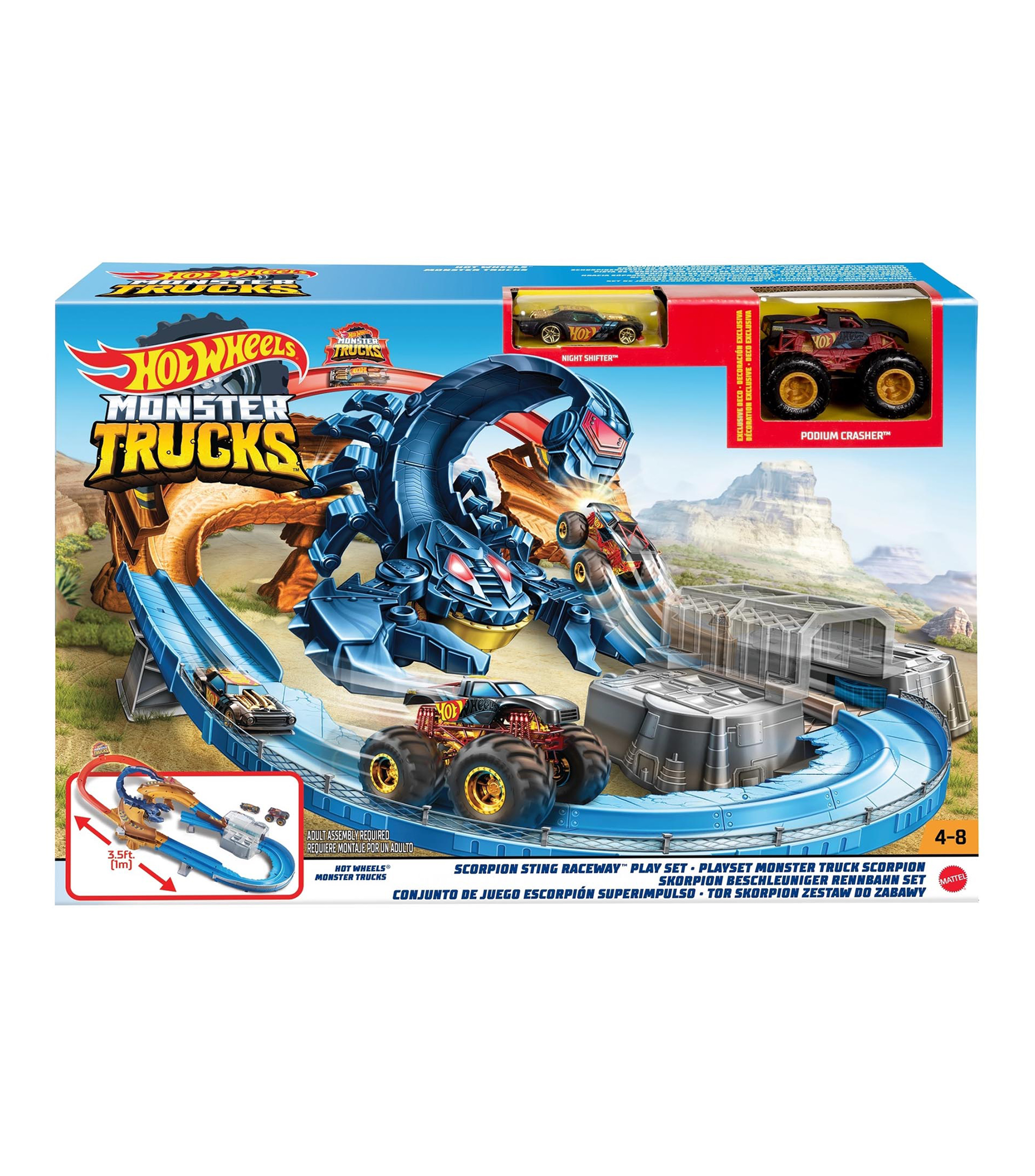 scorpedo monster truck scorpion