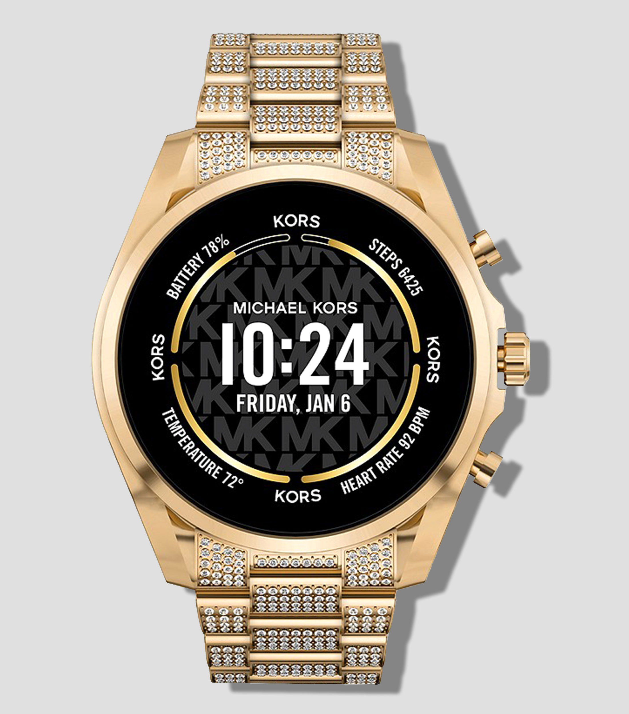 Michael Kors Smartwatch Michael Kors Bradshaw Gen 6; El smartwatch Bradshaw  Gen 6 de 44 mm combina la tecnología Wear OS más reciente de Google con un  diseño glamuroso, que posee un