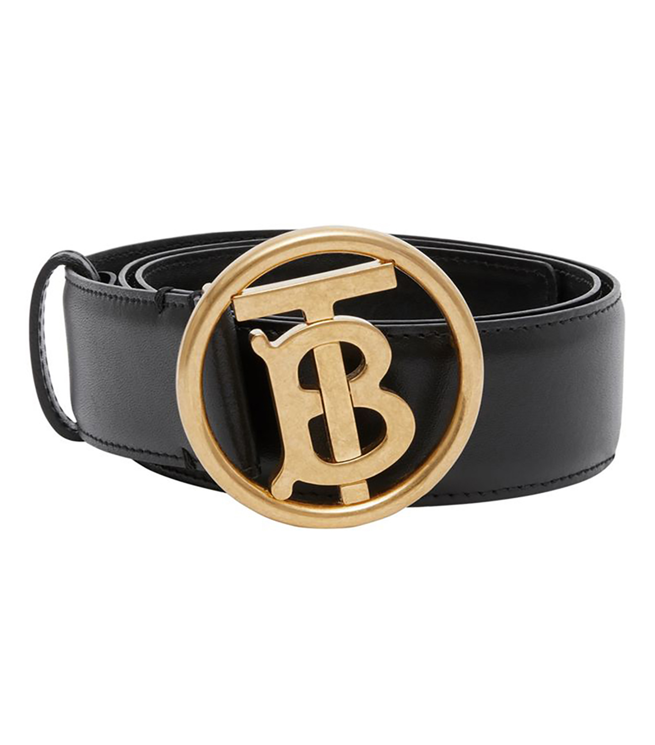 Burberry Cinturón en piel negro Mujer El Palacio de Hierro