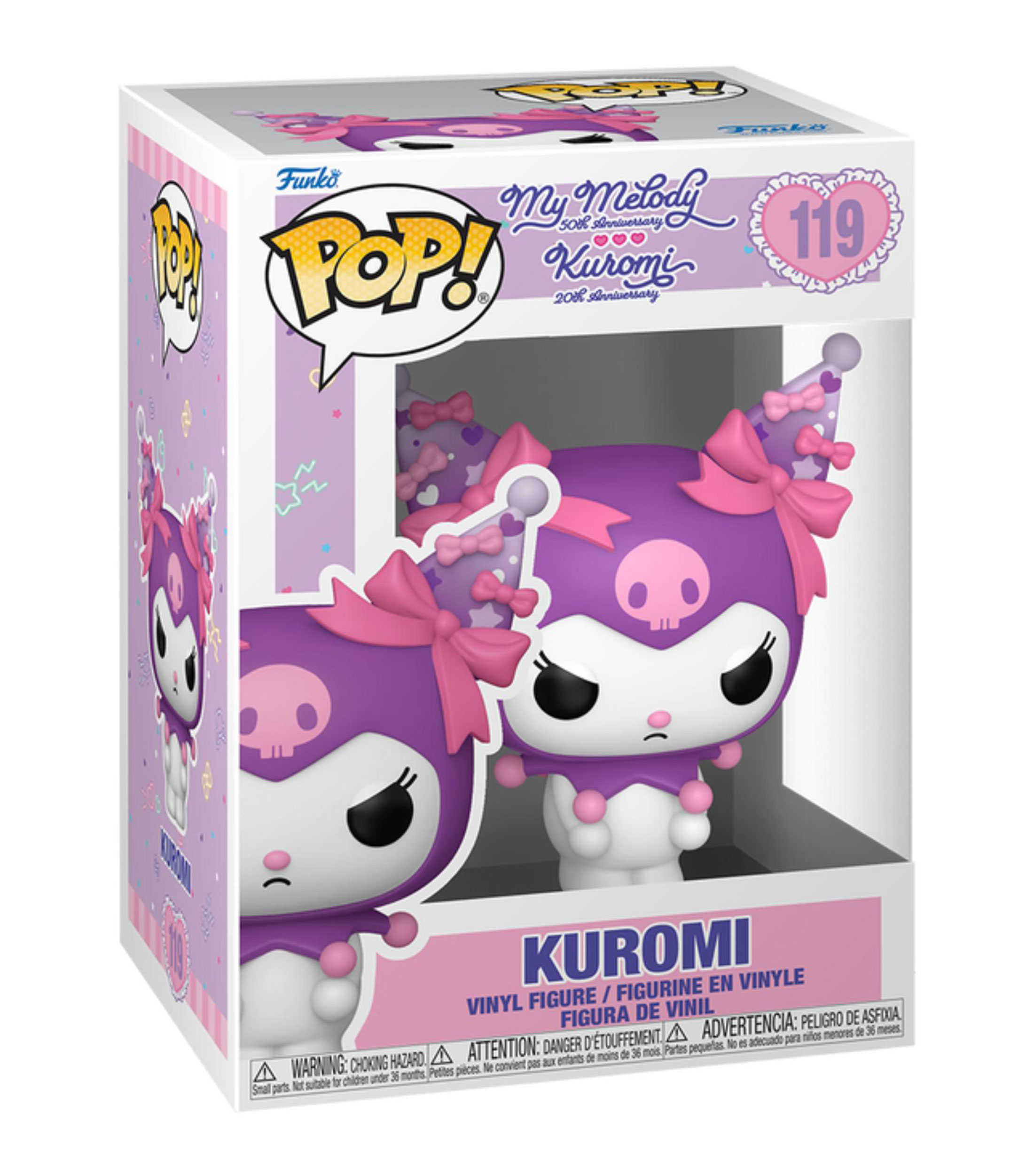 Funko Pop Kuromi Grumpy, Kuromi 20 Aniversario