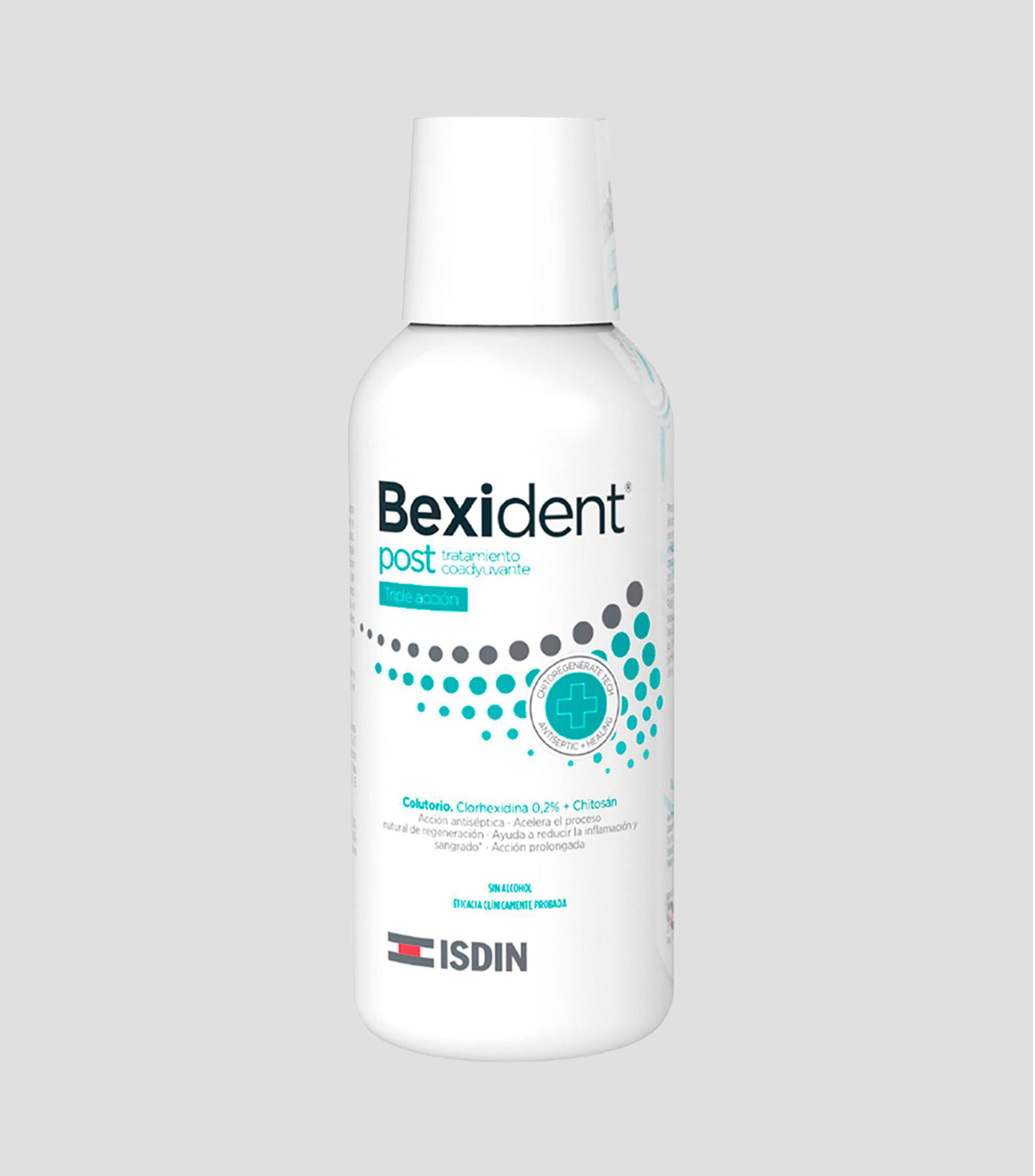 Colutorio Bexident Post Tratamiento Coadyuvante, 250 ml