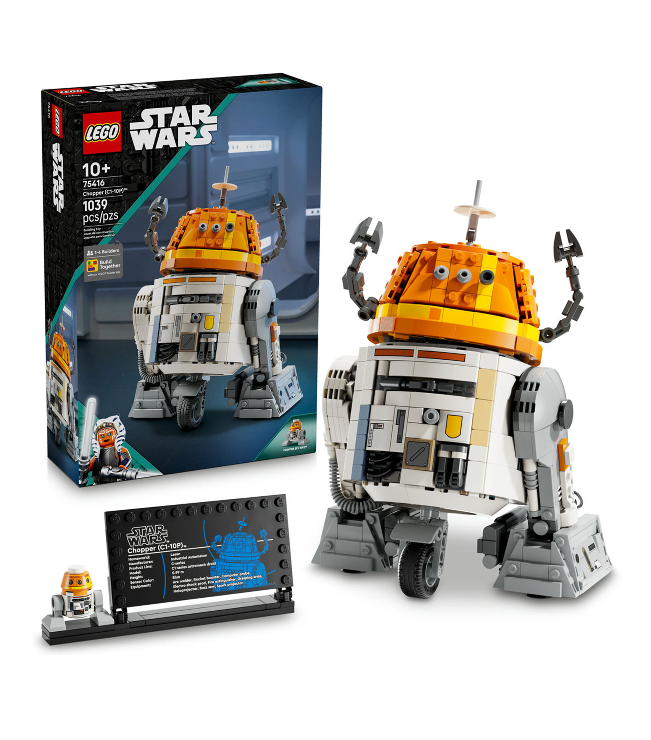 Lego Star Wars Ahsoka Droide Astromecánico Chopper C110P 75416