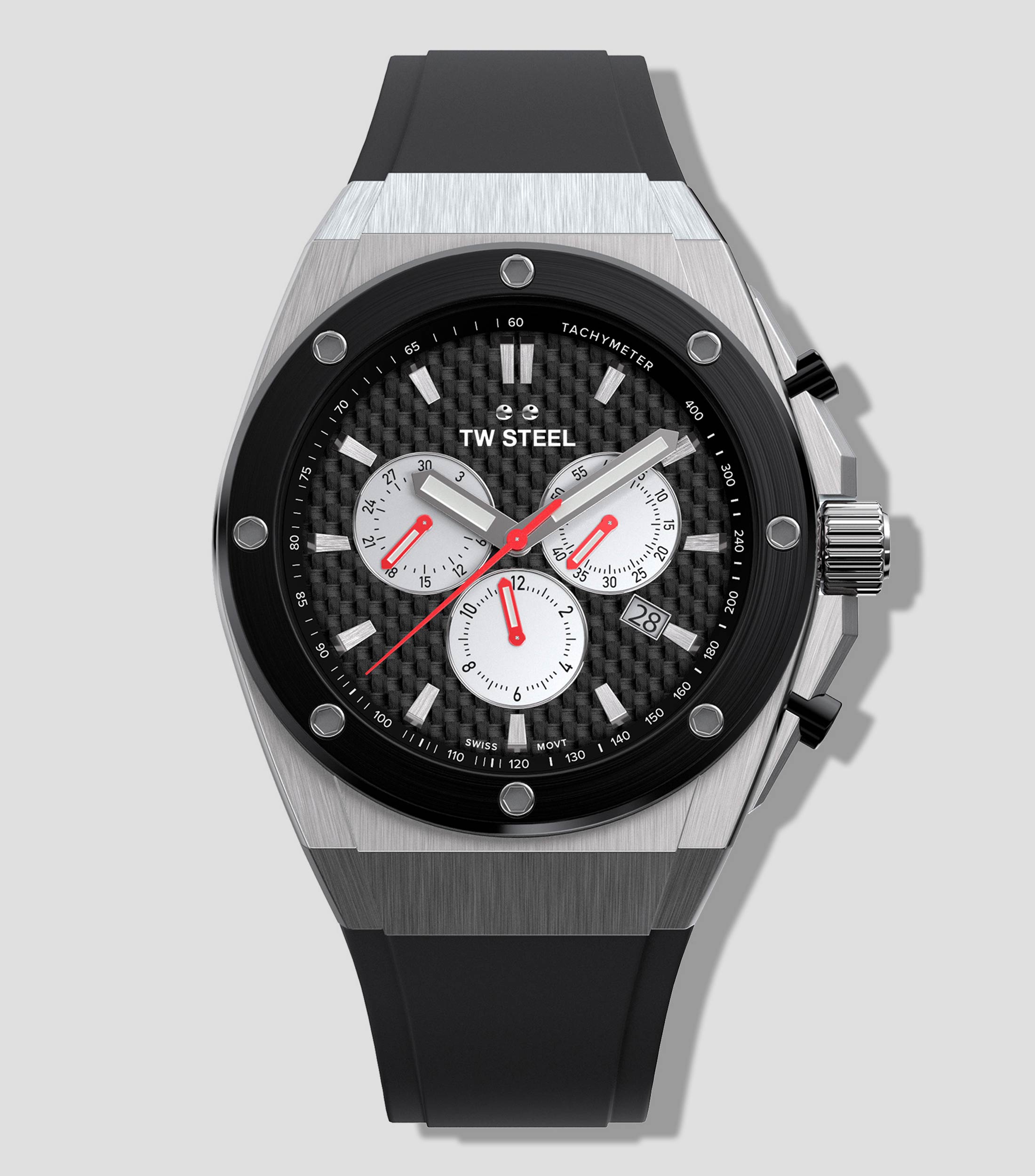 Reloj para Hombre CEO Tech Damon Hill Edicion Especial Plateado, Negro