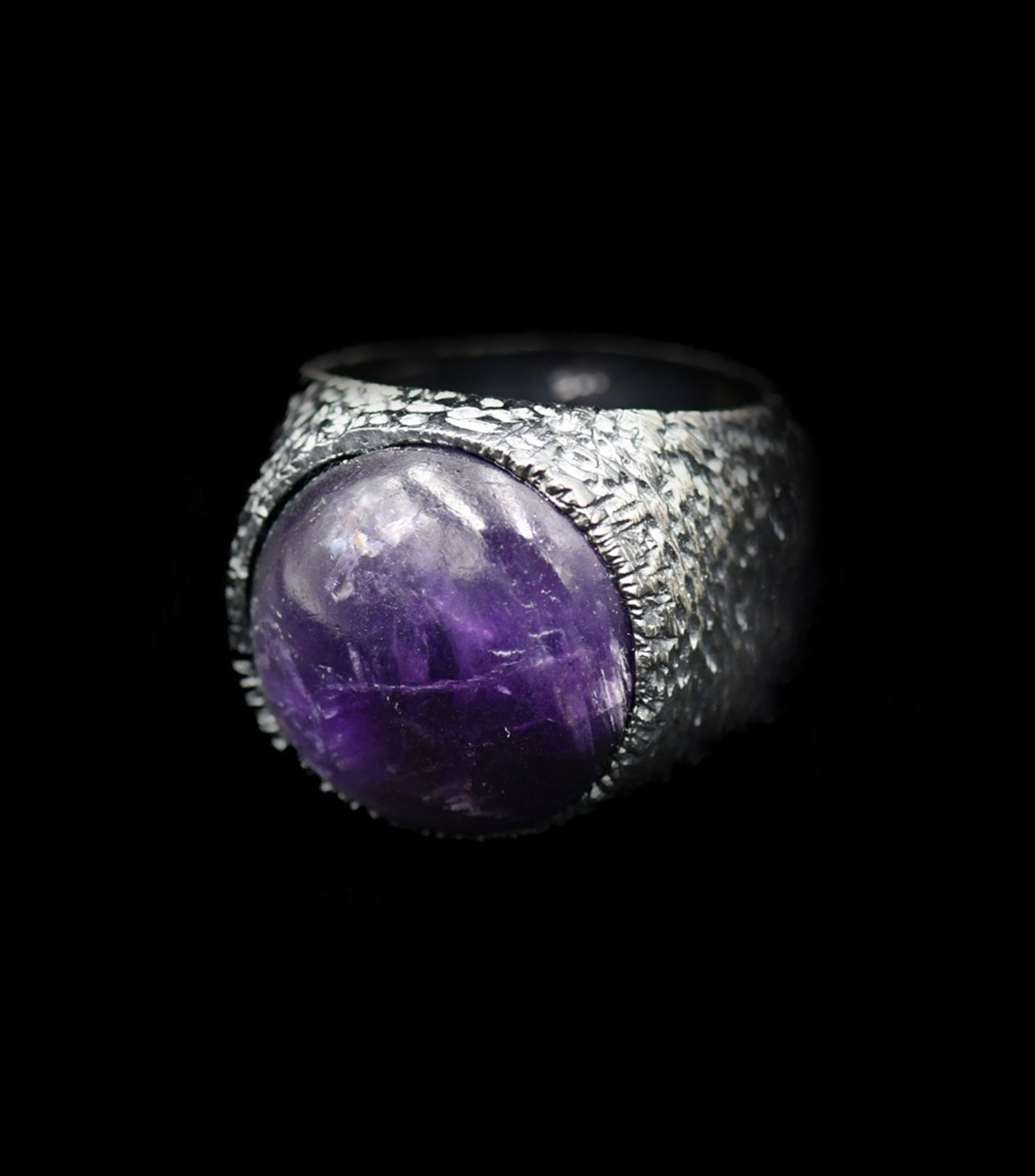 Anillo en Plata .925 Amethyst Unisex