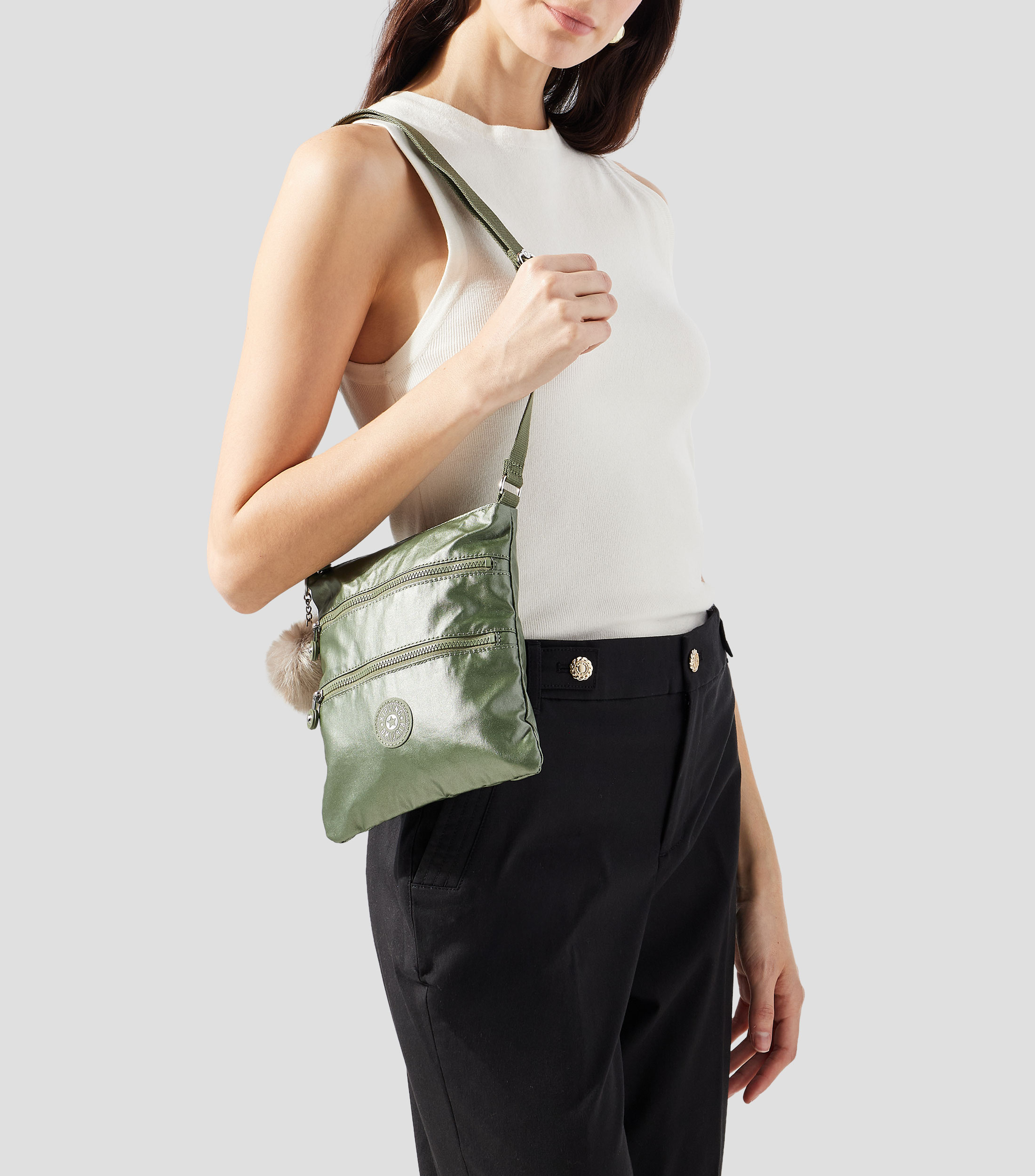 Bolsa crossbody verde Keiko Niña