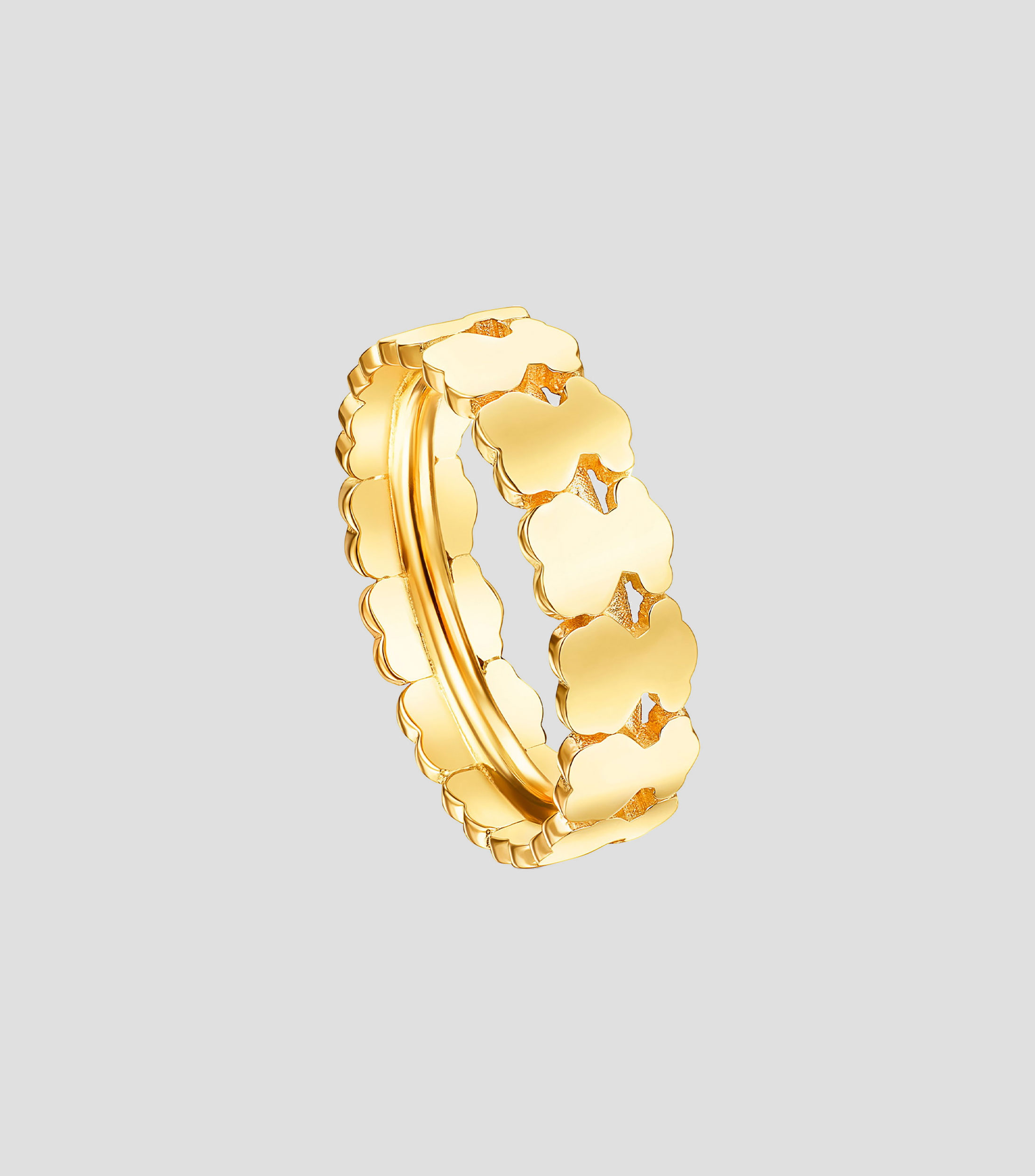 Anillo en Plata .925 con Osos Mujer
