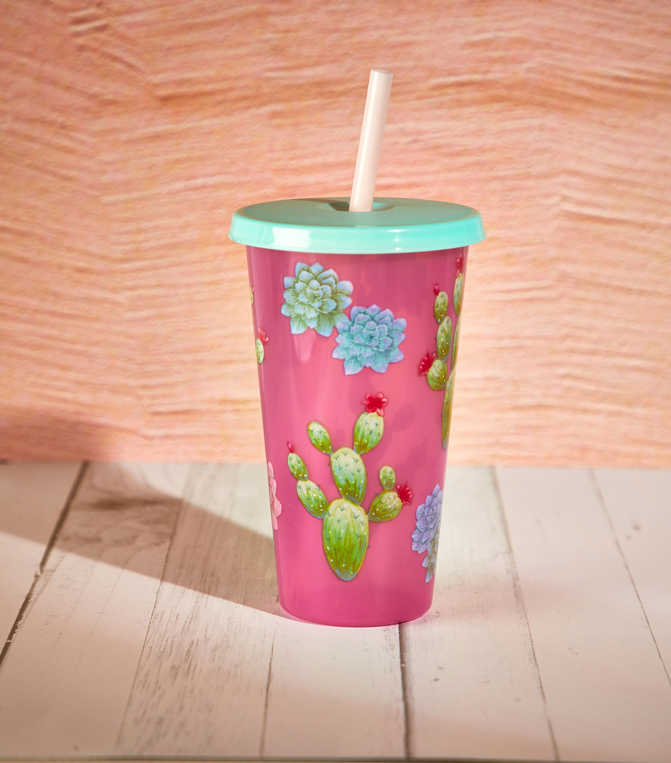 Vaso con rosca Cactus