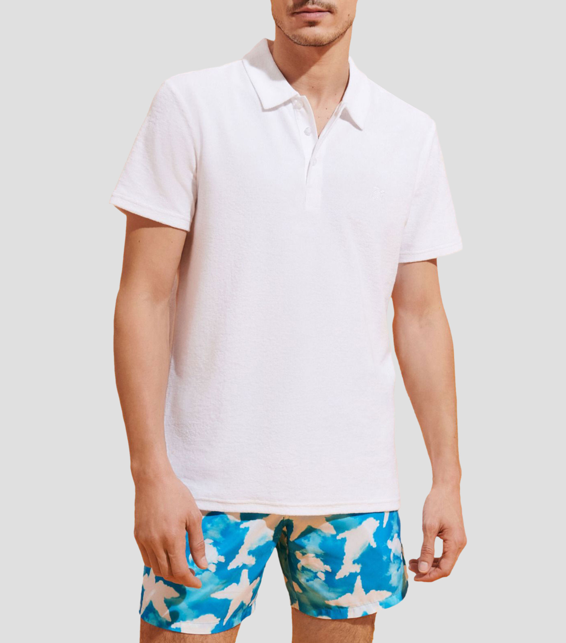 Playera tipo Polo de manga corta Hombre