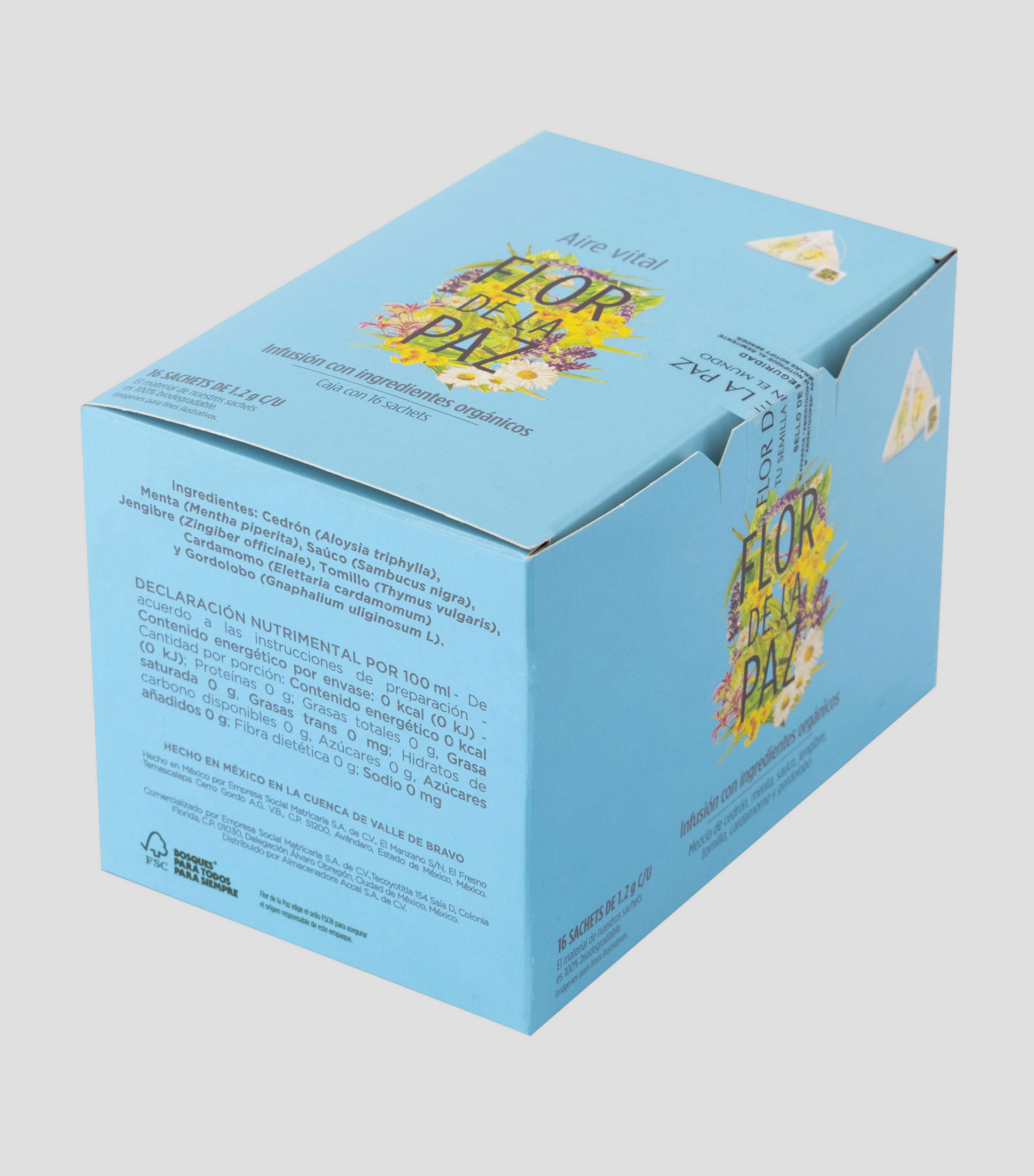 Te organico Aire Vital Sachet, 19.2 g