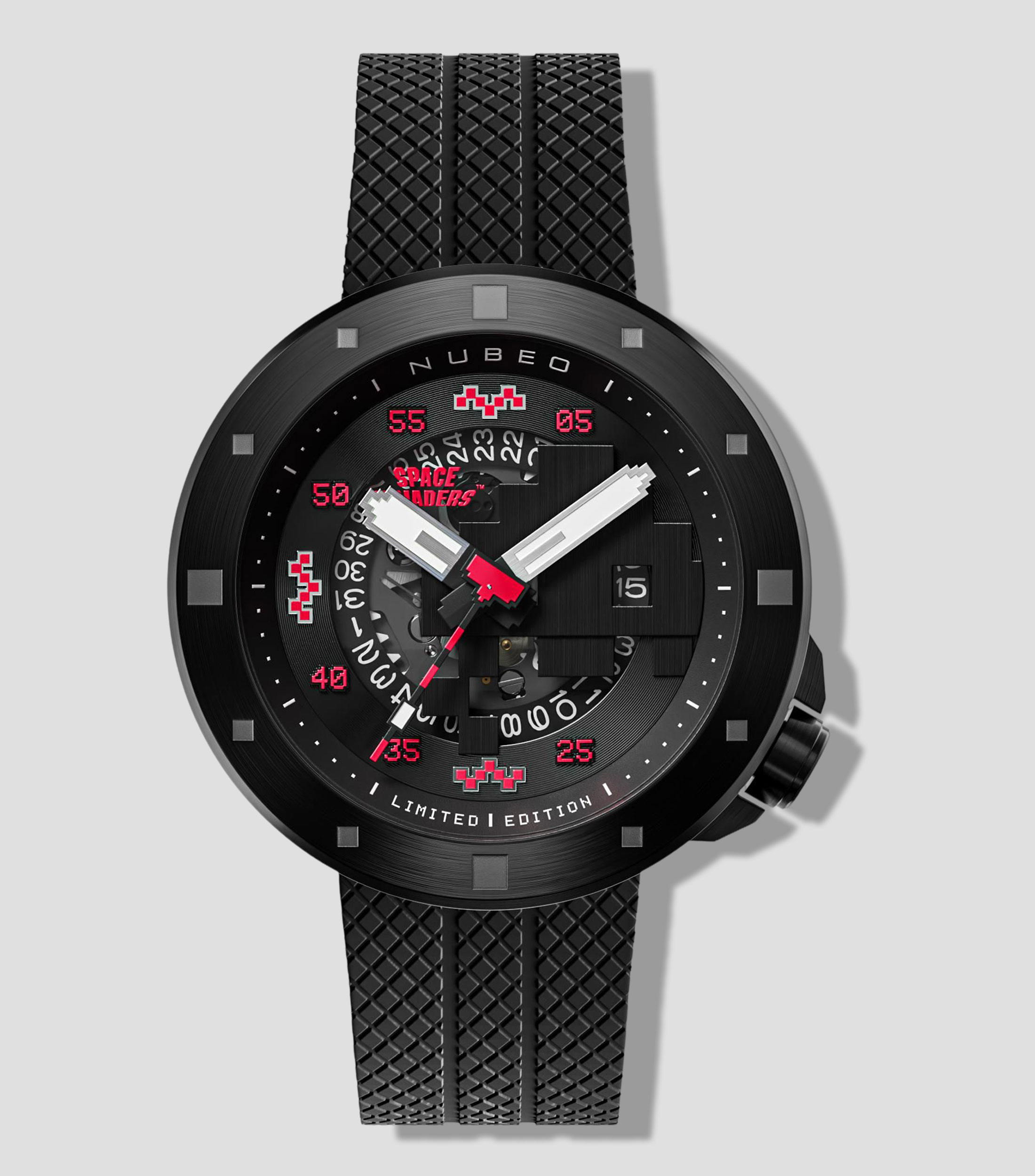 Reloj para Hombre Eclipse Red Cassini Casual Negro