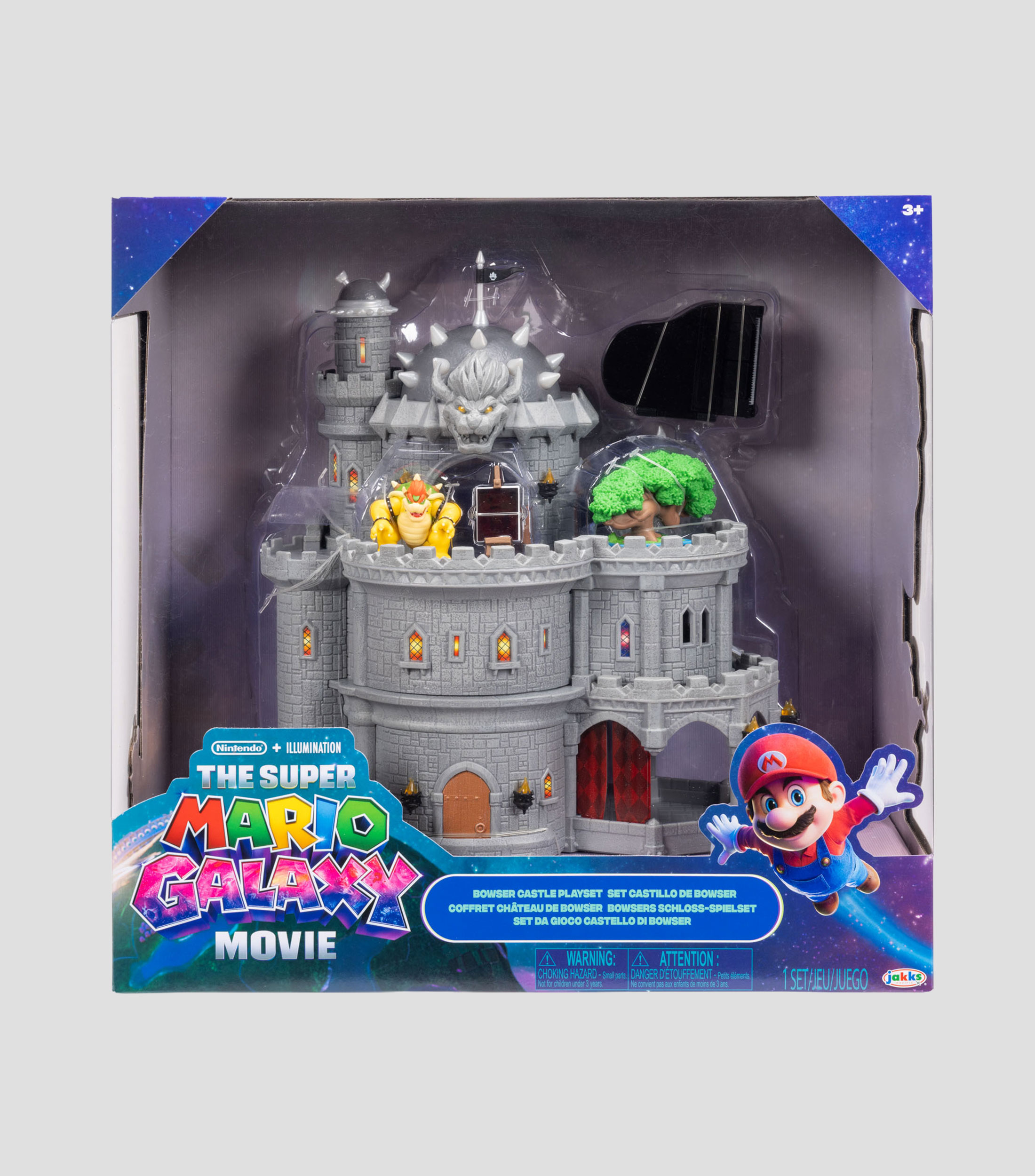 Playset The Super Mario Galaxy Movie - Castillo de Bowser