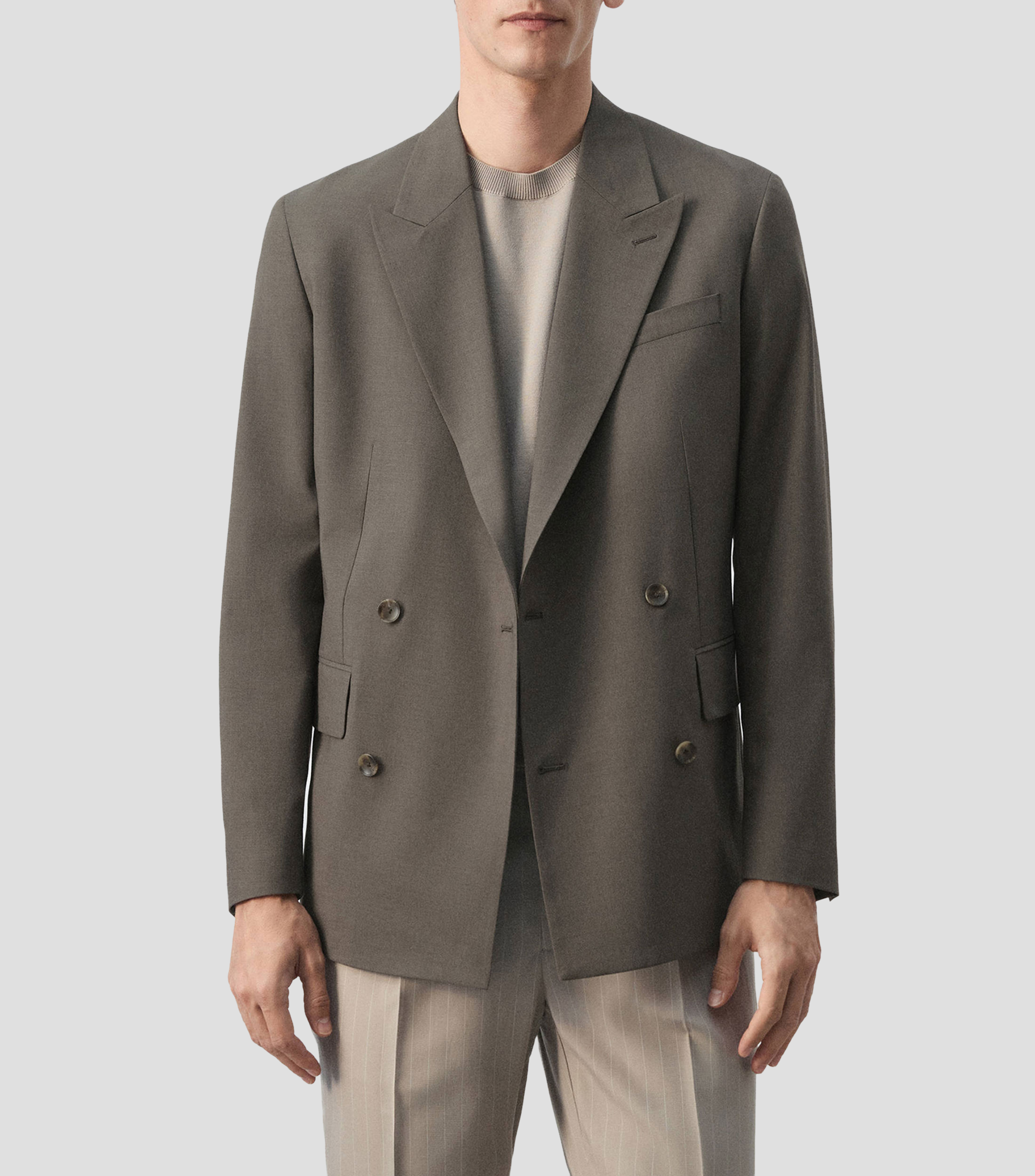Saco liso Hombre