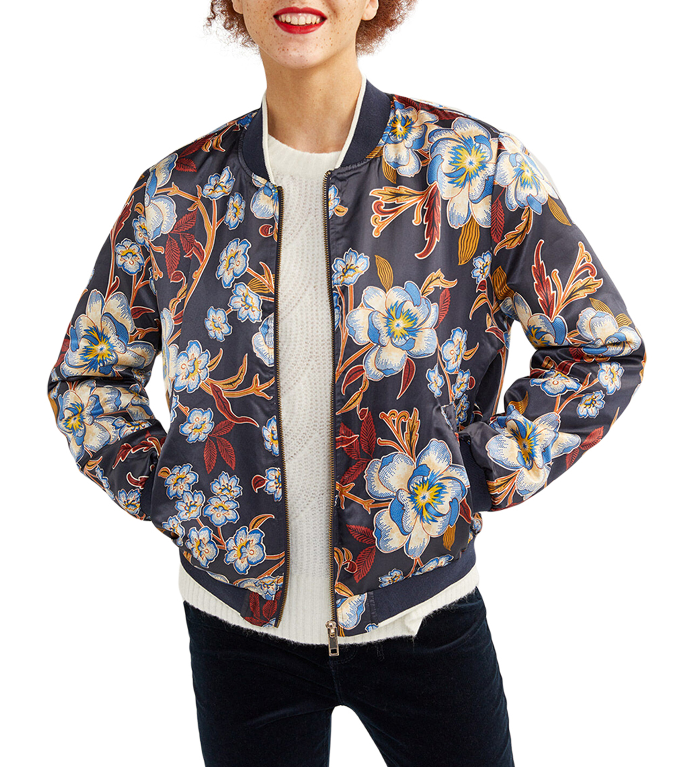 Chamarras tipo bomber para mujer deals