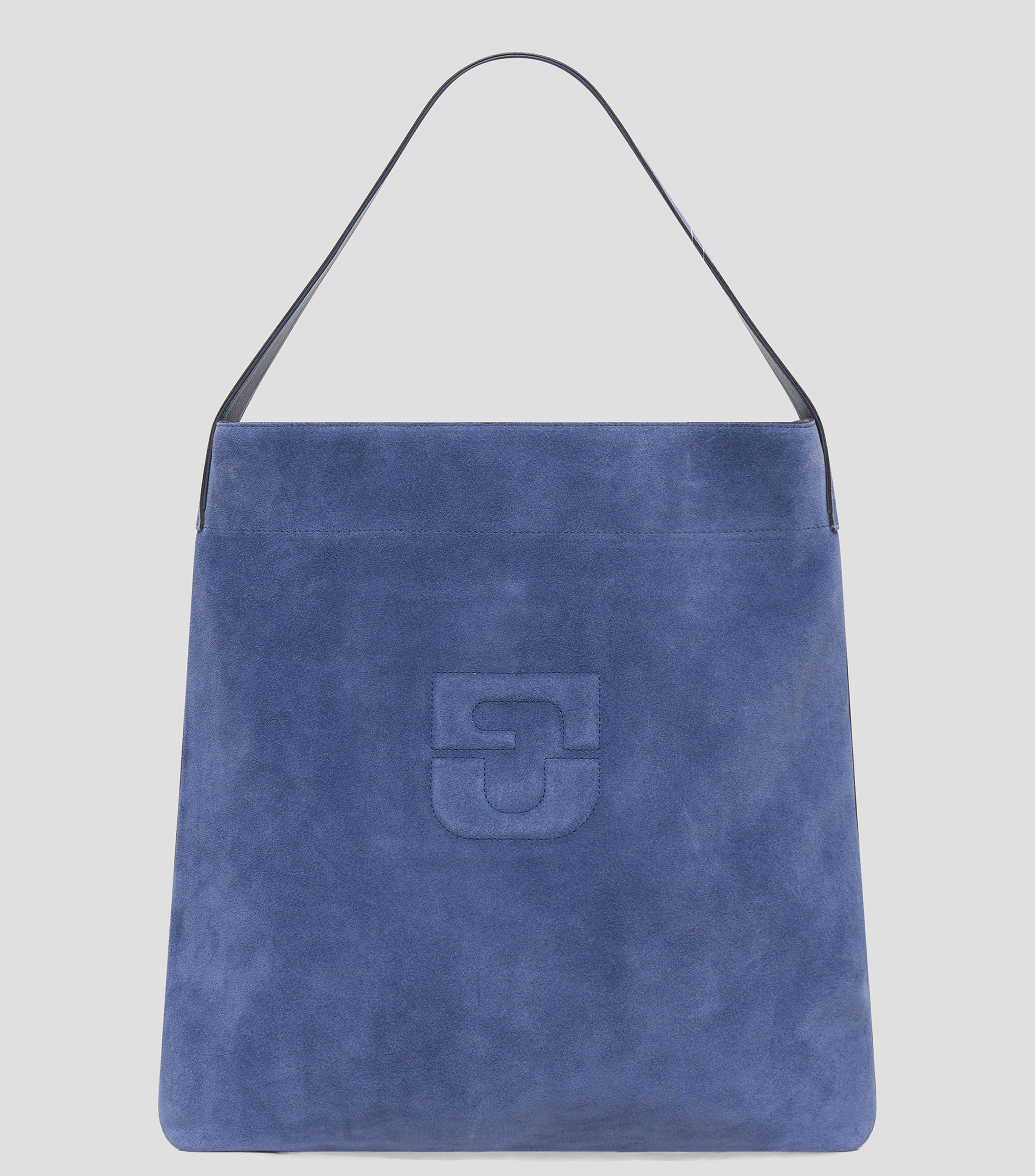 Bolsa tote Lady GD en gamuza Mujer