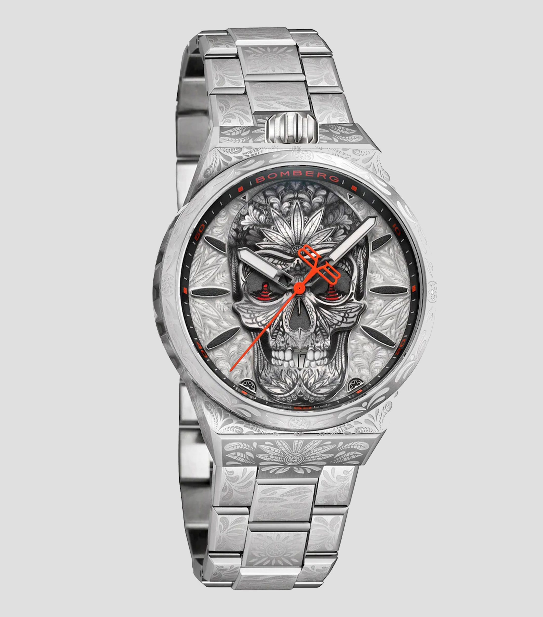 Reloj para Hombre Bolt 60 Neo Tattooed Skull plateado