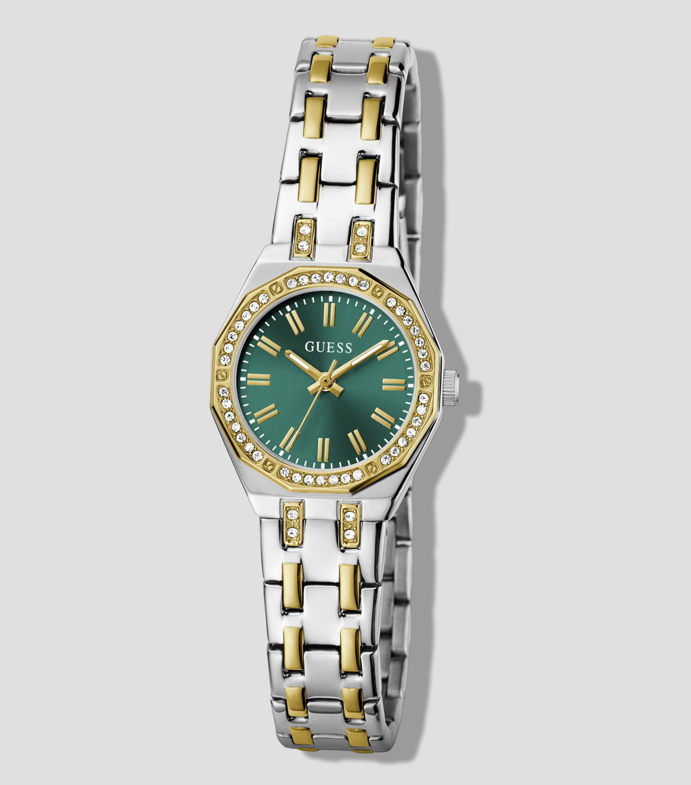 Reloj para Mujer Pixie casual plateado/verde