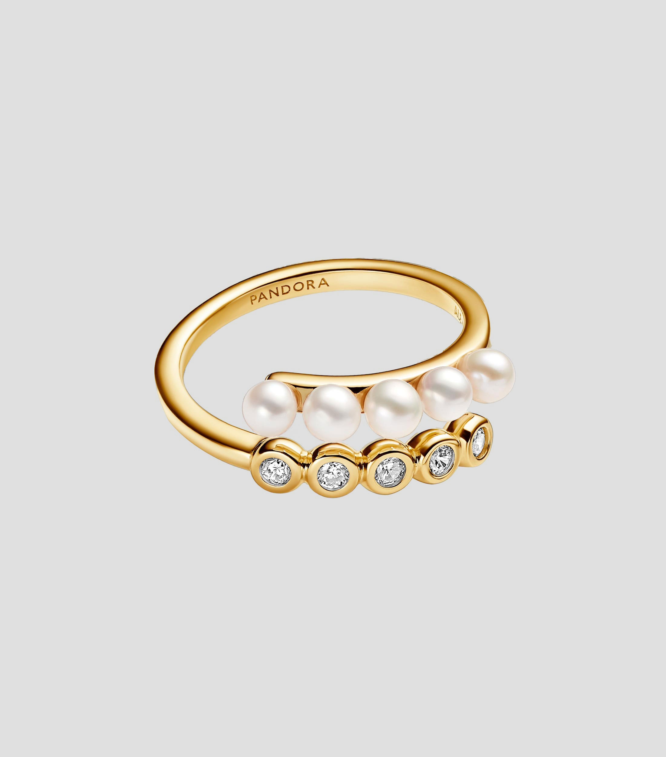 Anillo Pandora Timeless con pedrería Mujer