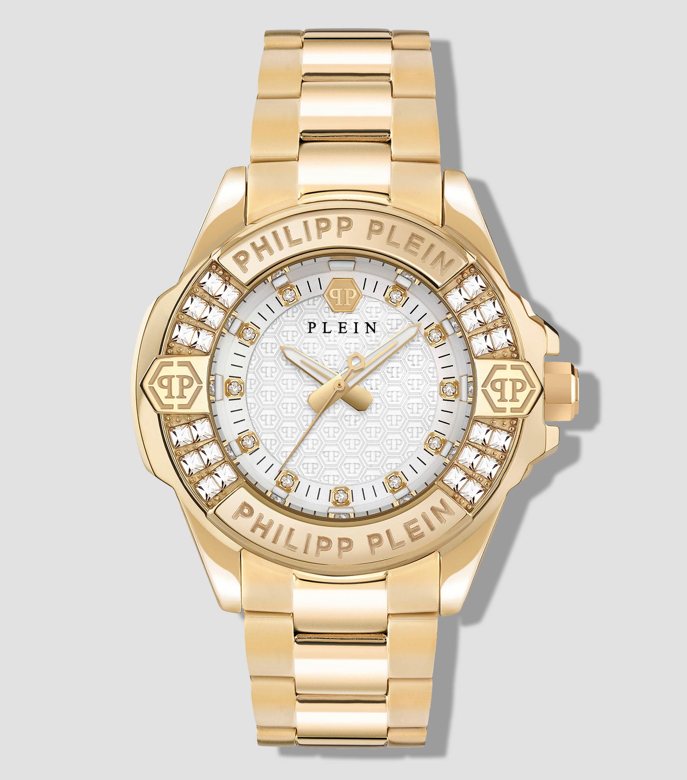 Reloj para Mujer The Skull Casual Blanco, Dorado