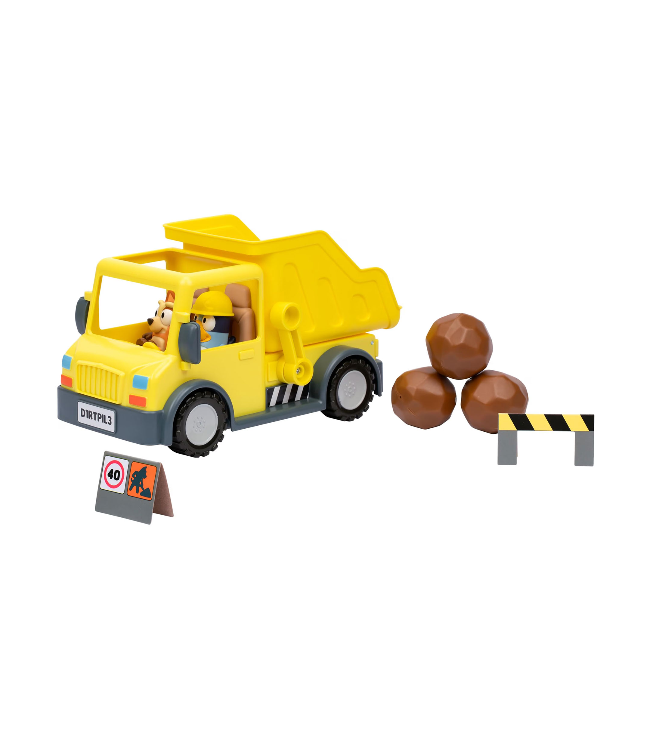 Playset, Bluey - Camión de volteo