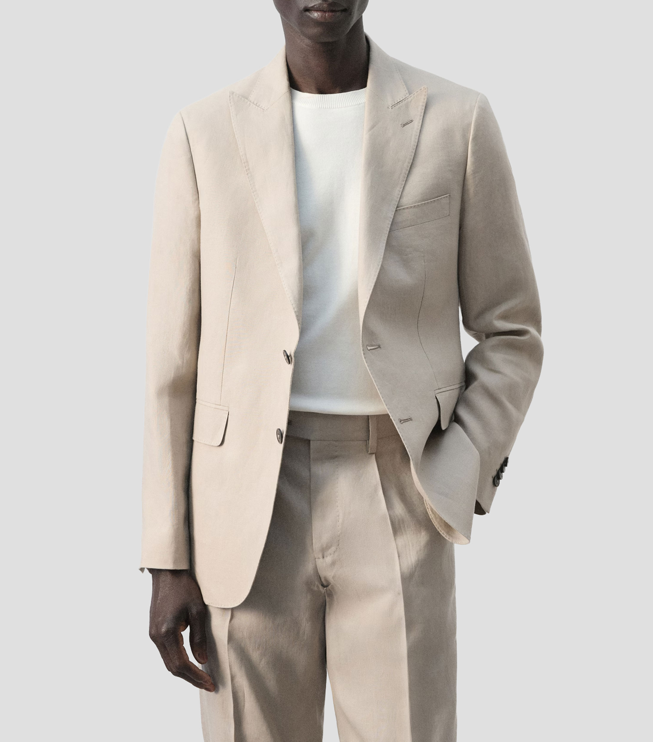 Saco liso Hombre