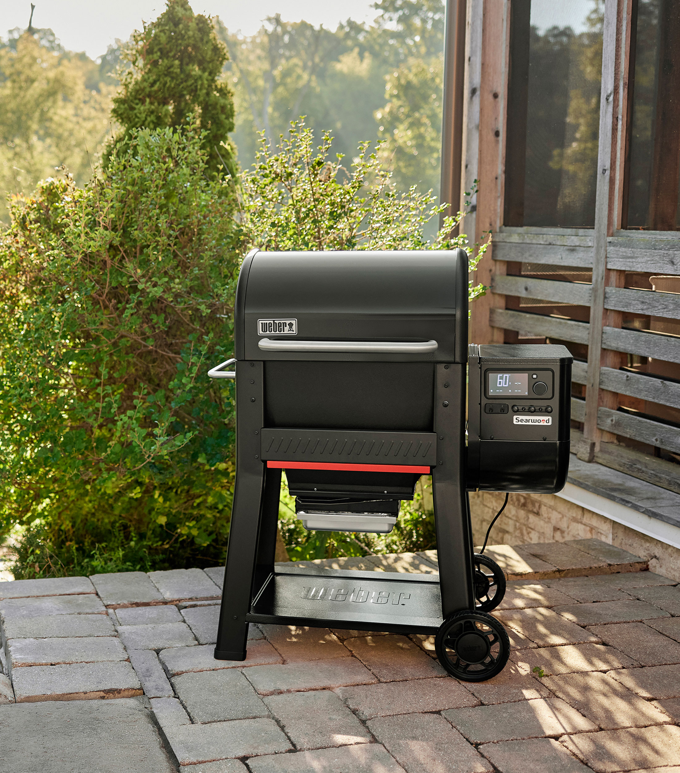 Asador eléctrico Pellets Searwood 600 en acero