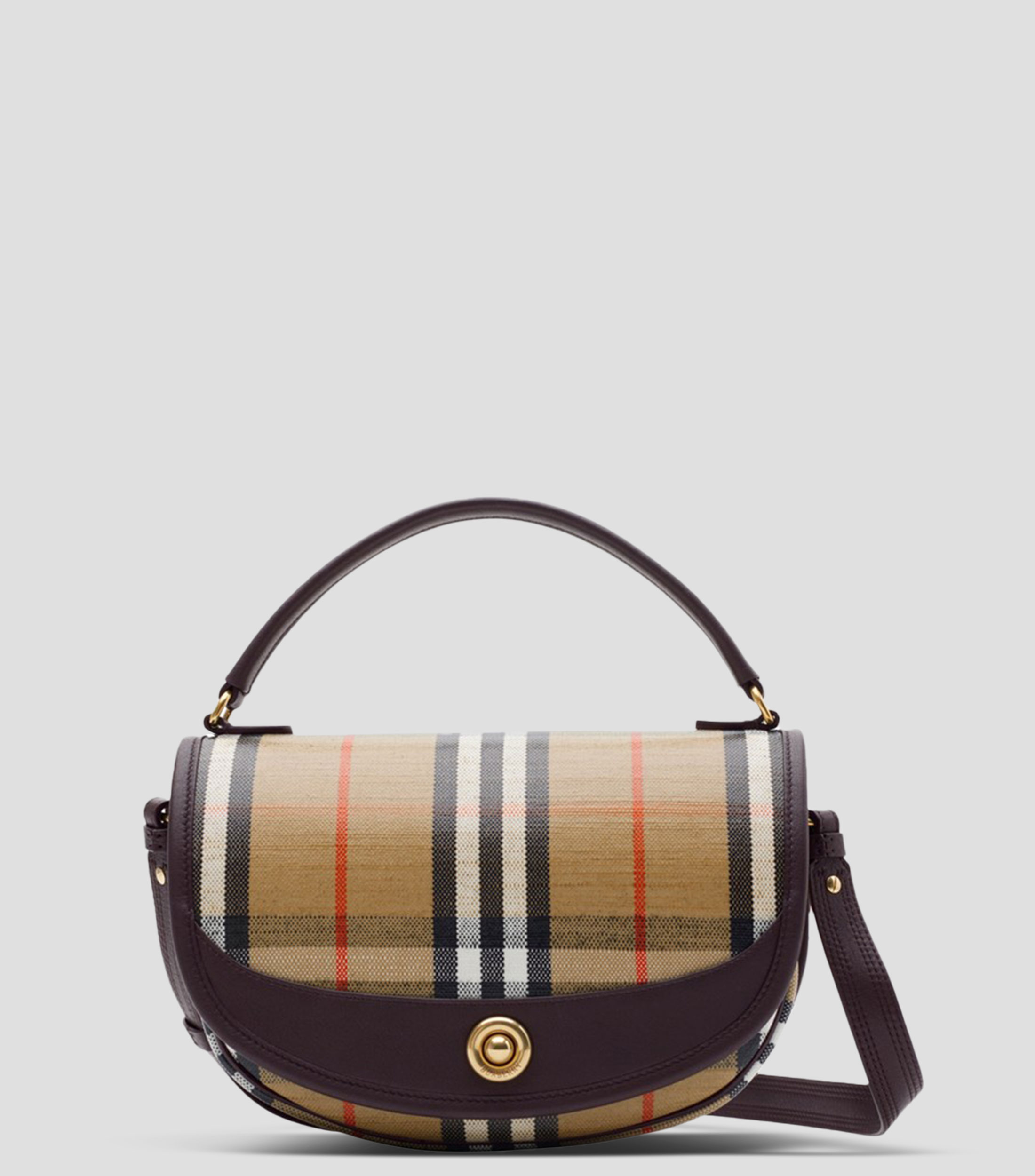 Bolsa Crossbody Highlands con cuadros Mujer
