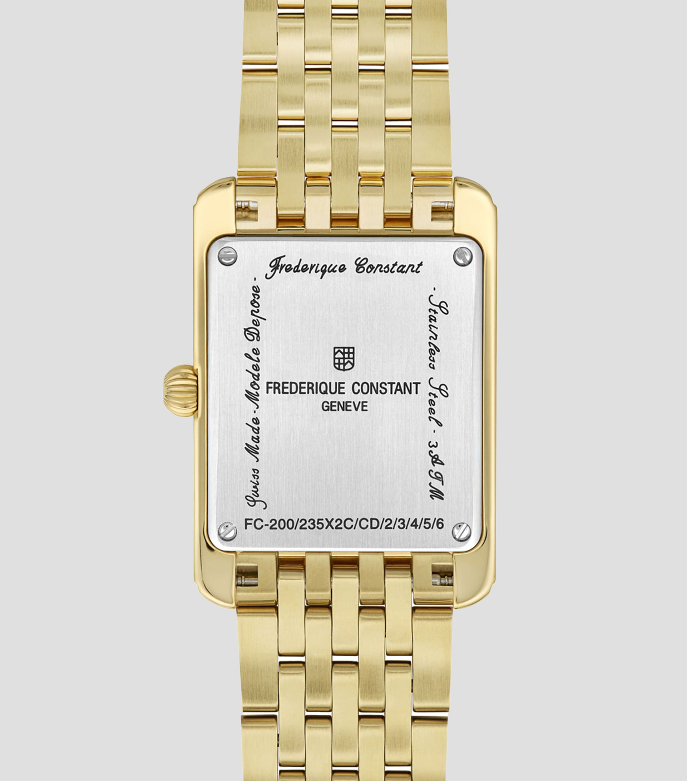Reloj para Mujer Carrée De Vestir Dorado