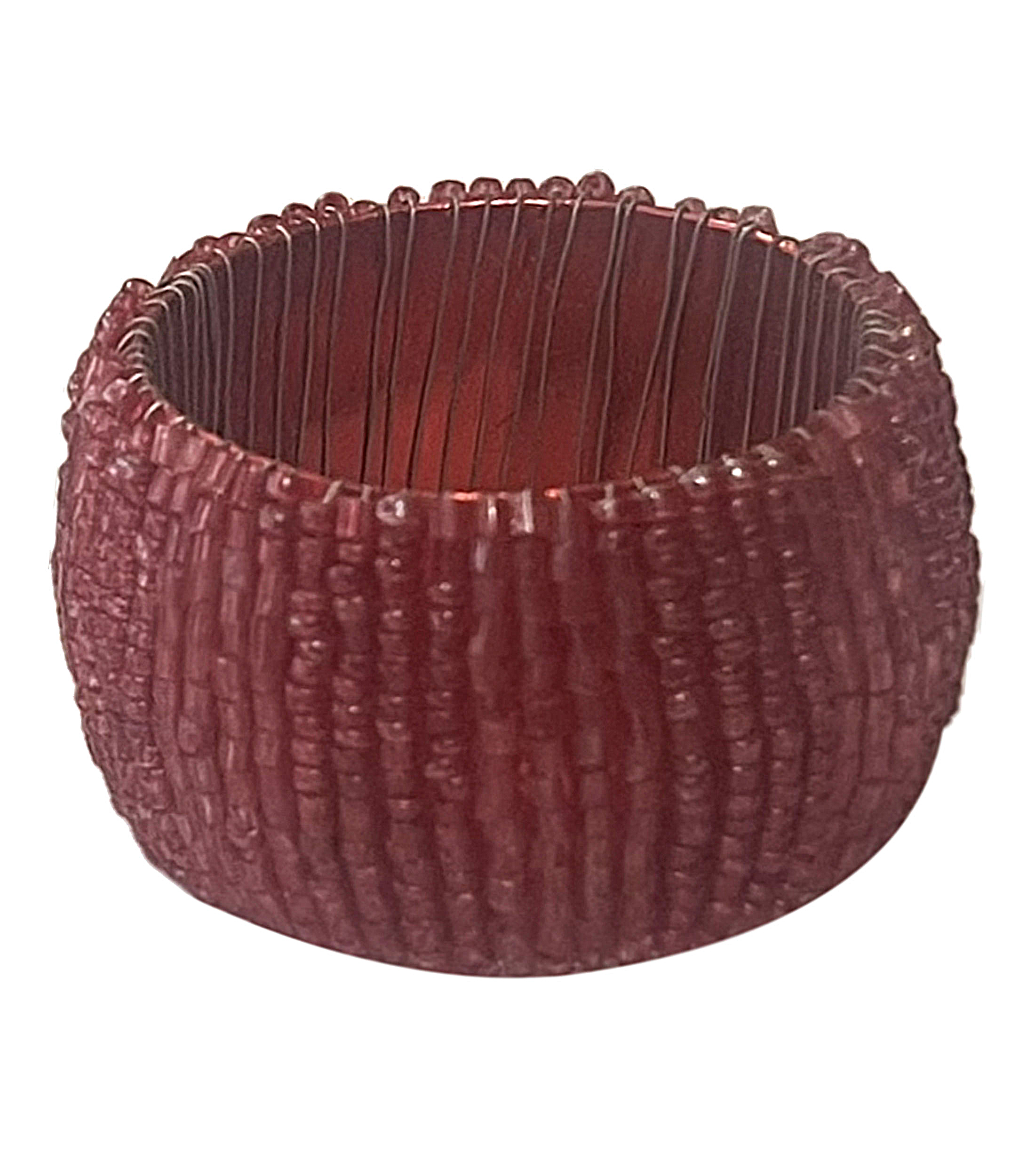 Set 4 Anillos para Servilleta Rojo