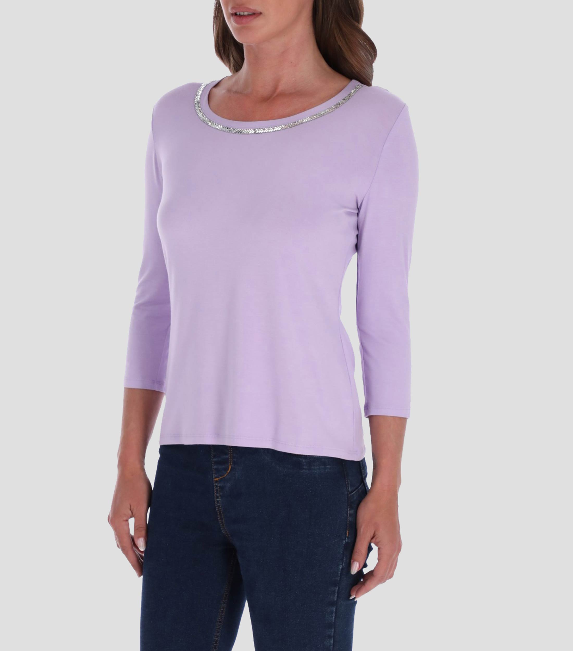 Blusa Manga 3/4 Mujer