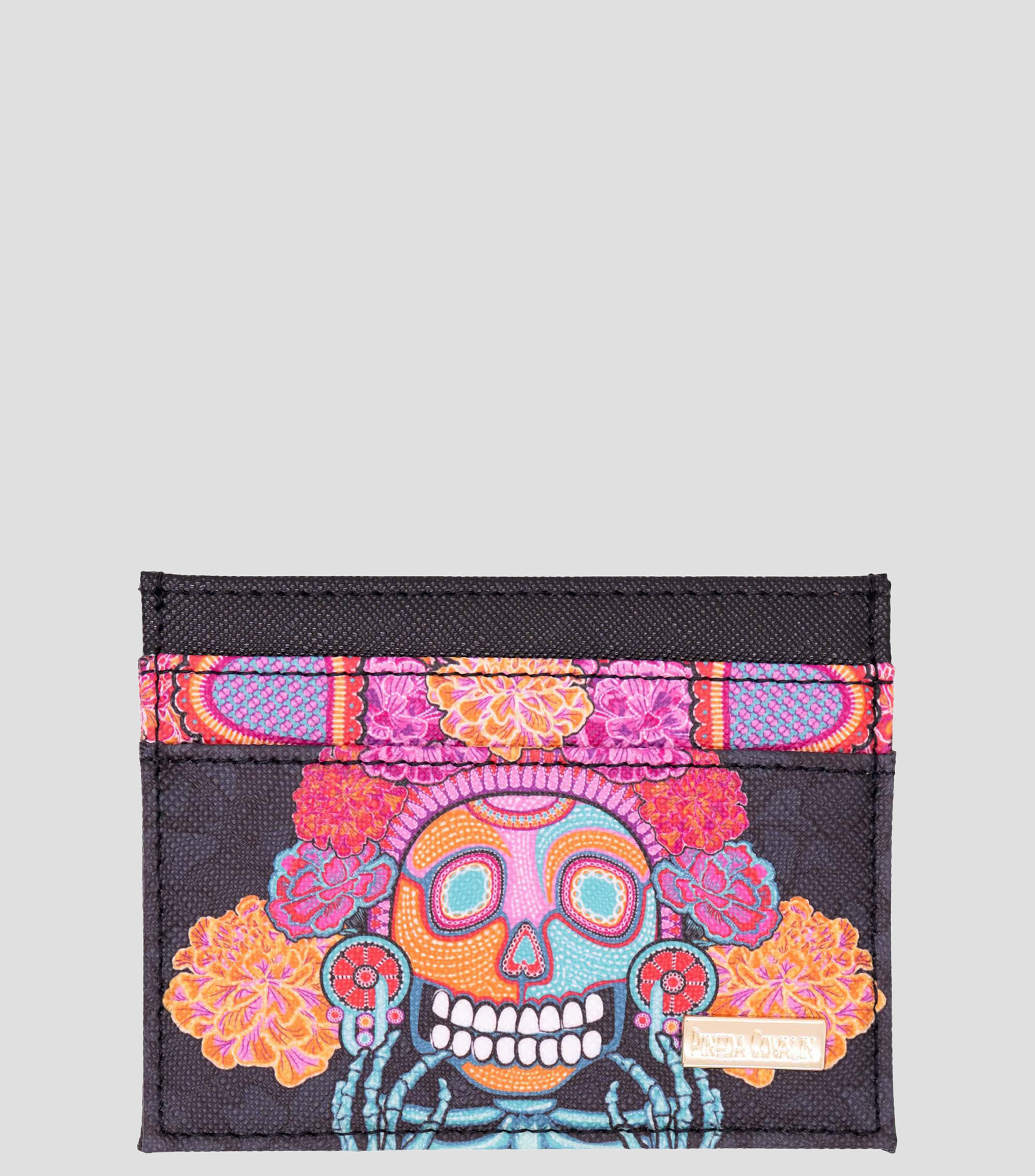 Tarjetero Día de Muertos Catrina Mujer