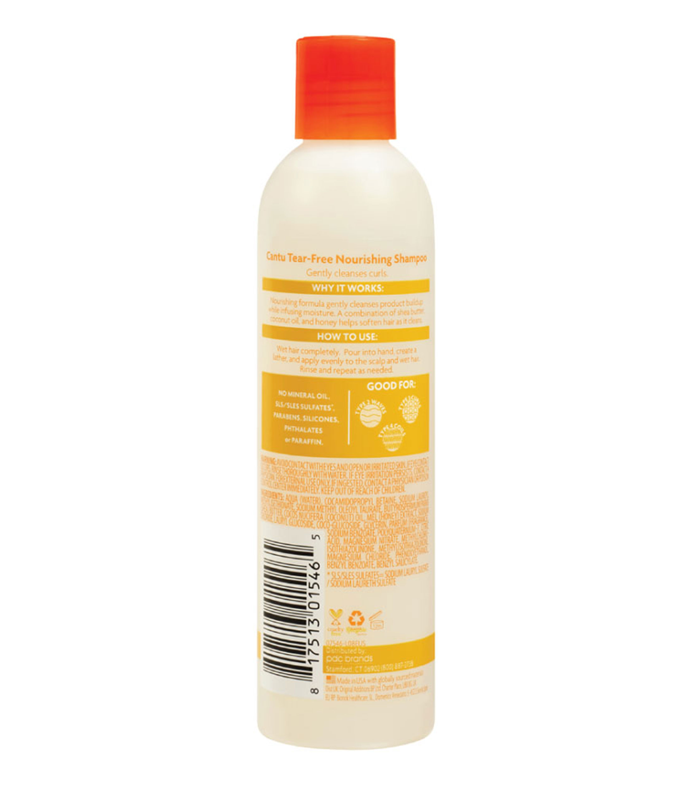 Shampoo Humectante Cantu, 237 ml