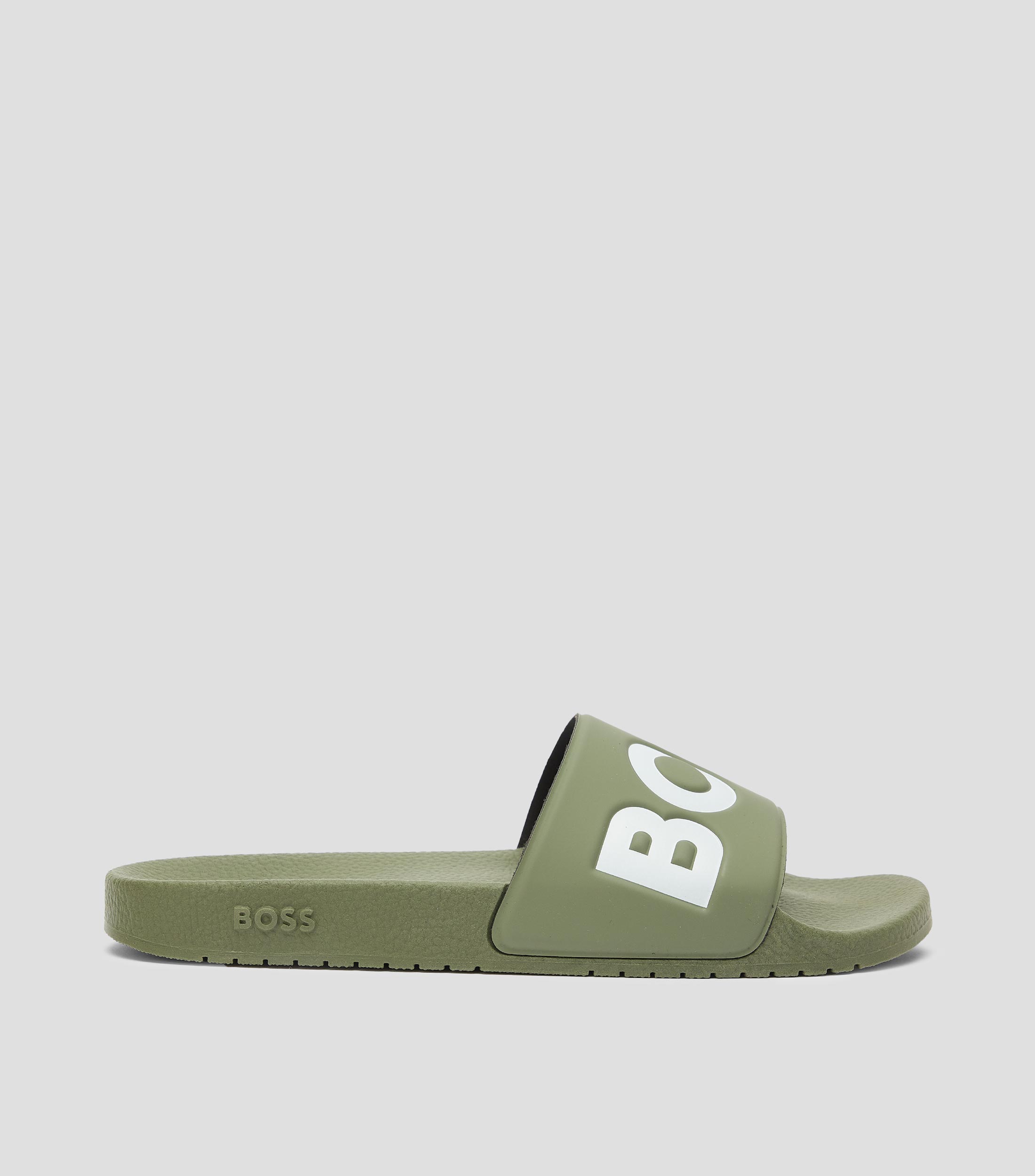 Sandalias fabricadas en Italia con detalle de logo grande Hombre